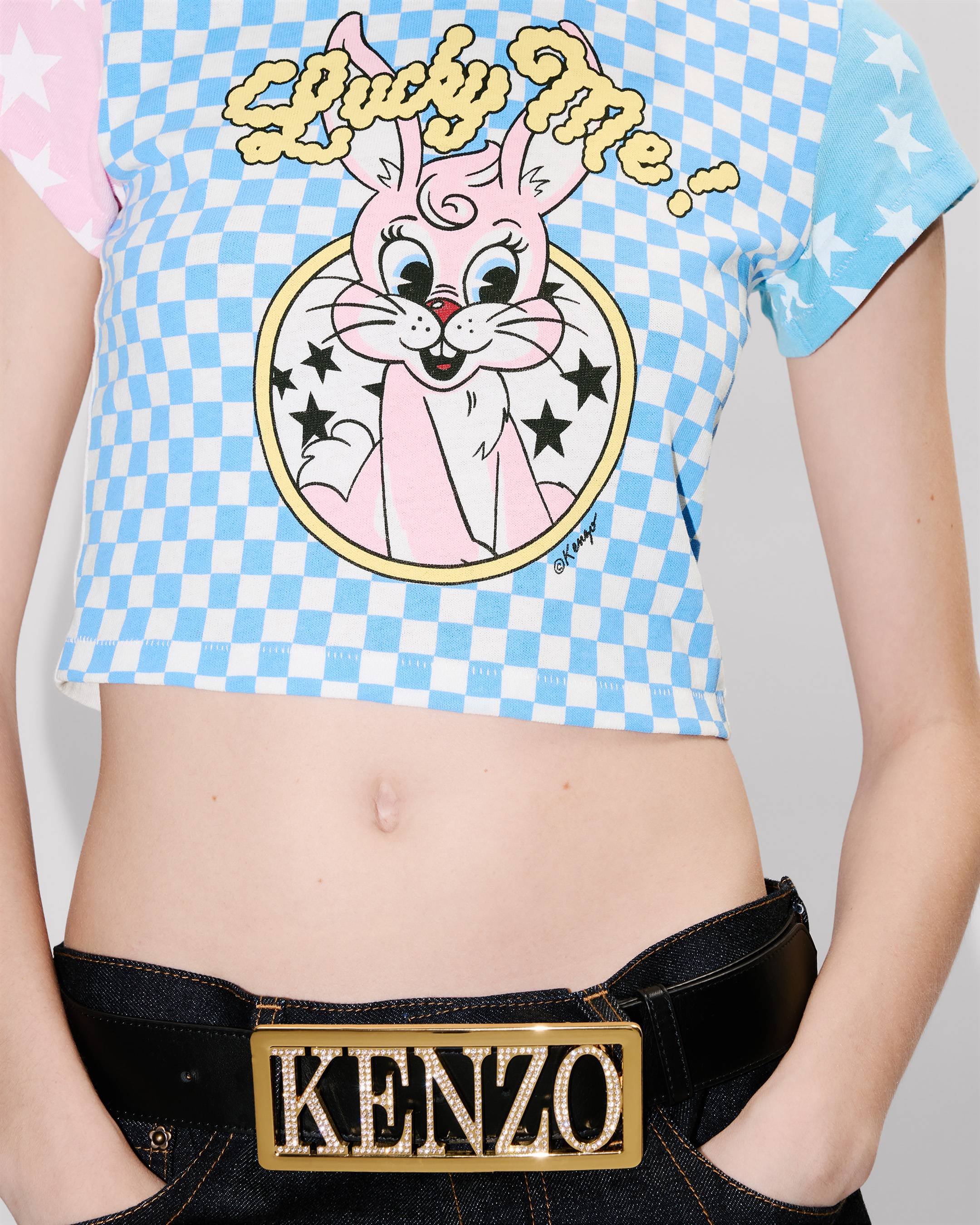 KENZO Buckle' レザー ラージ ベルト | KENZO