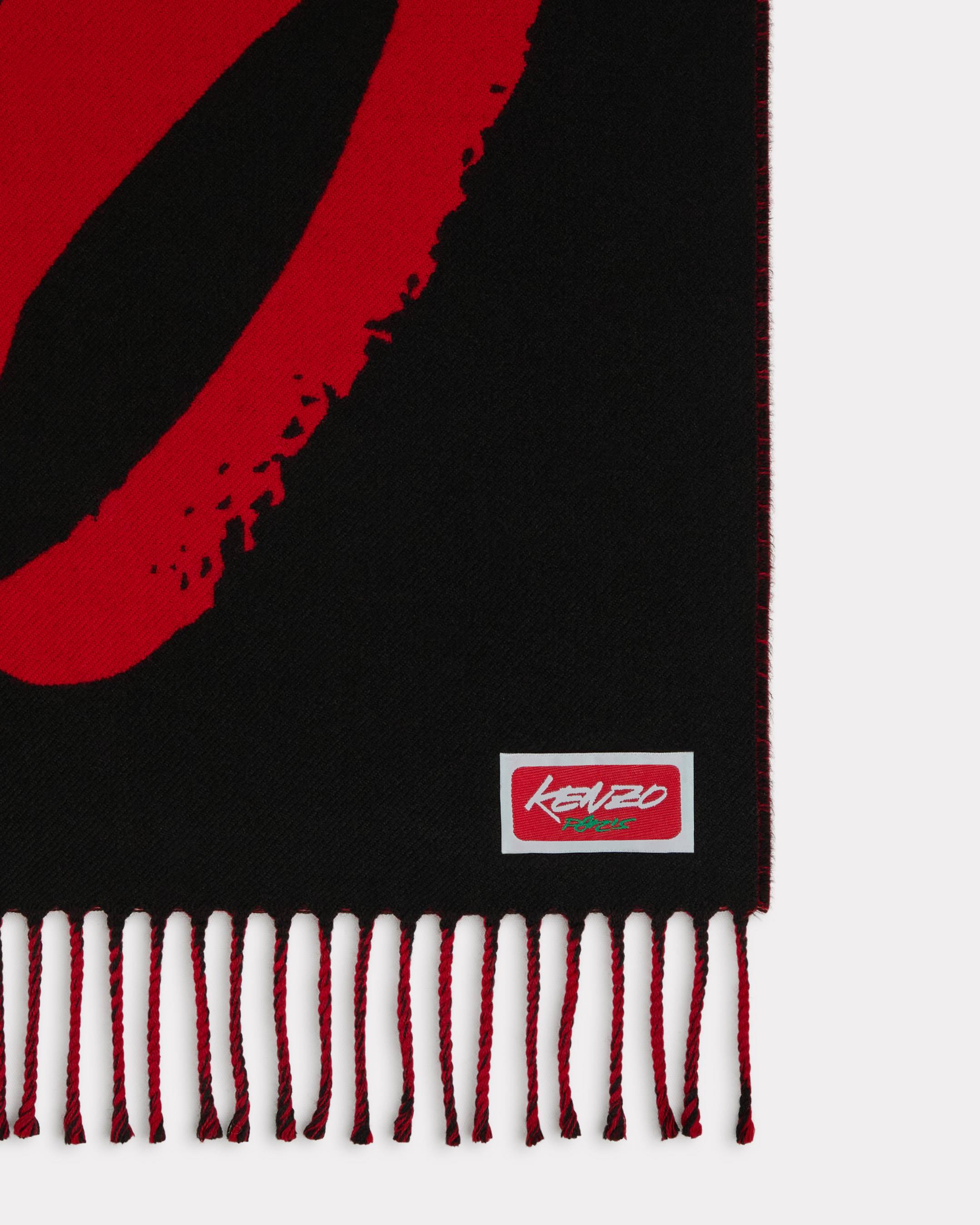 Écharpe réversible 'Kenzo x Futura 2000' en laine