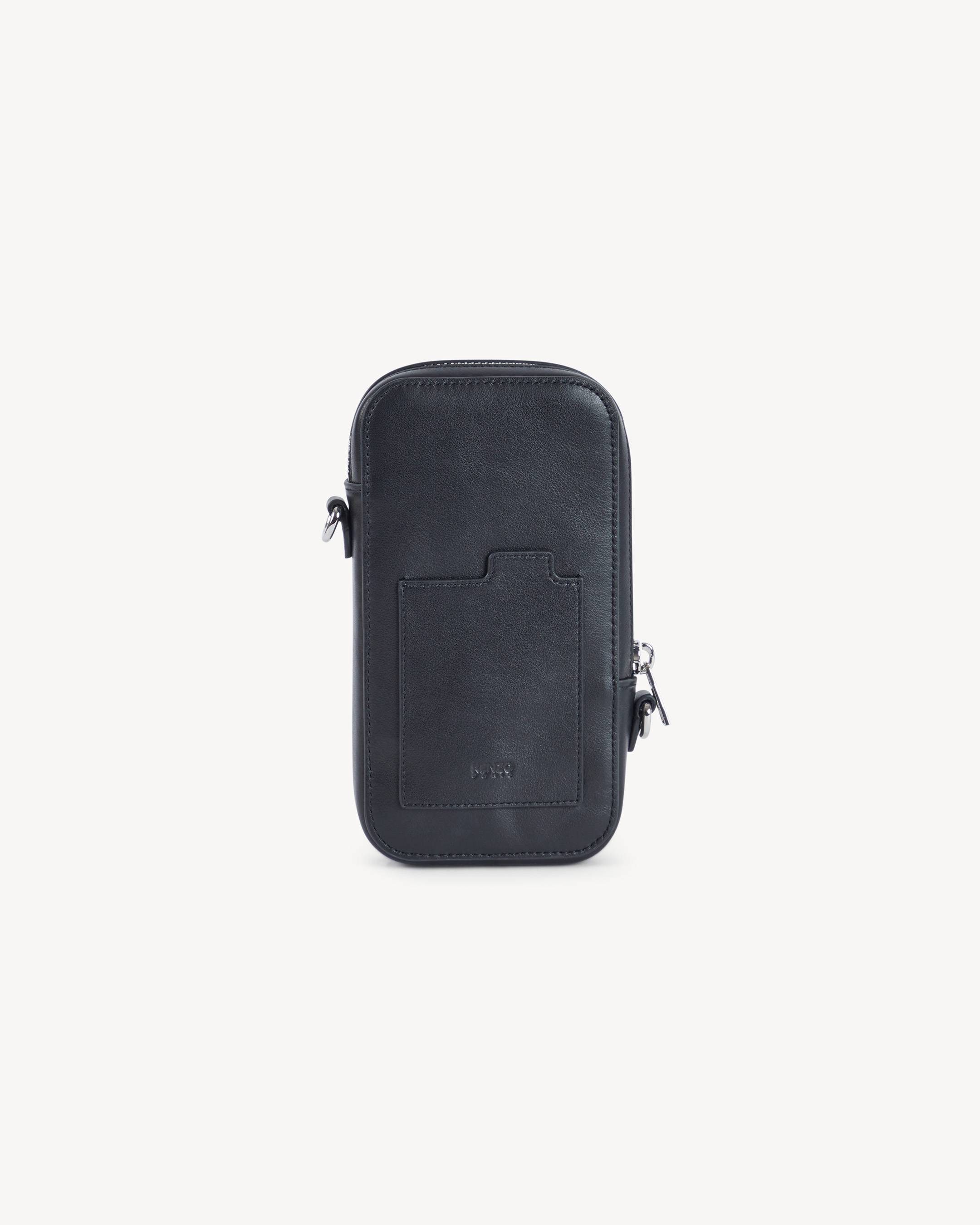 KENZO Tab' phone holder in leather | KENZO