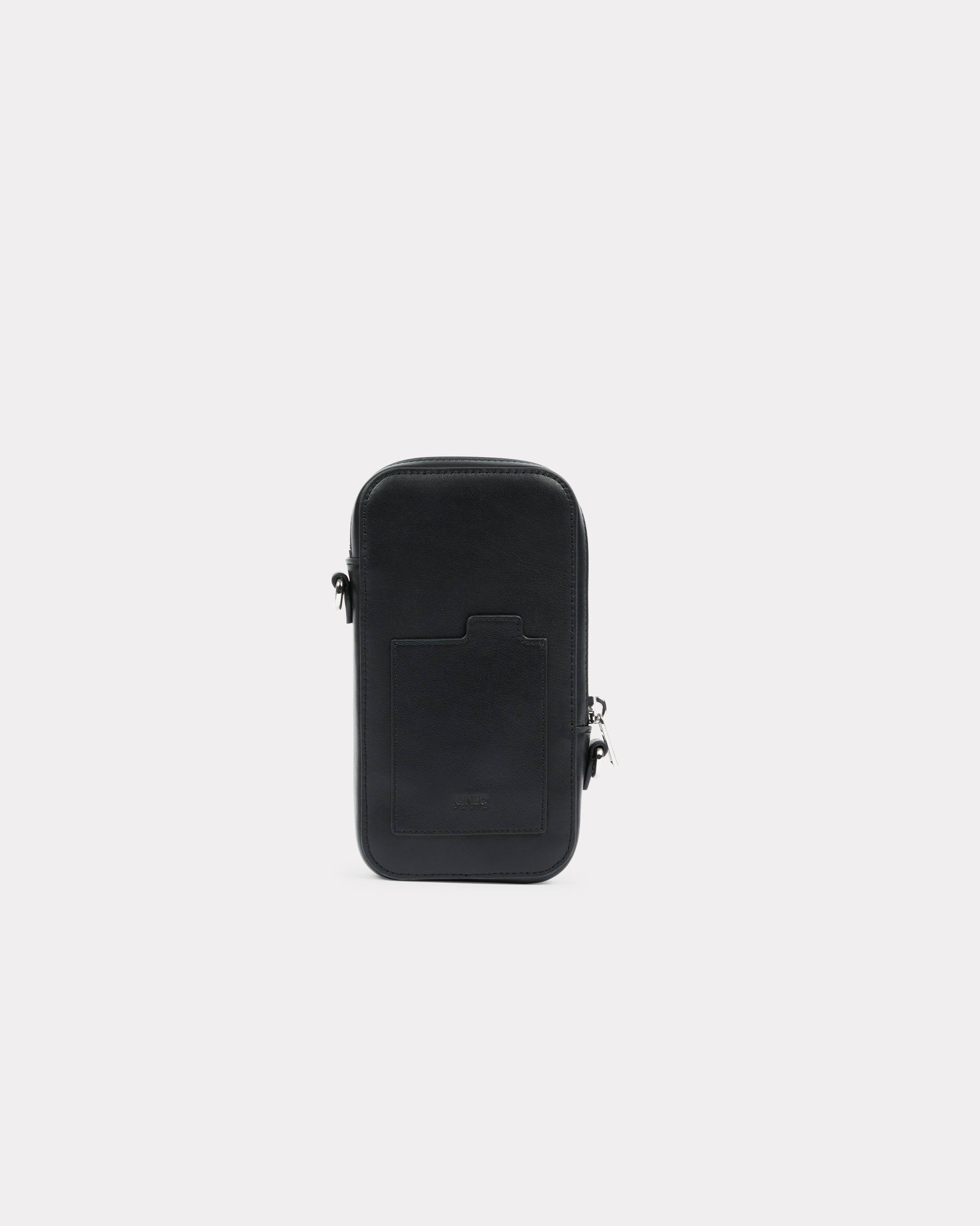 'KENZO Tab' phone holder in leather
