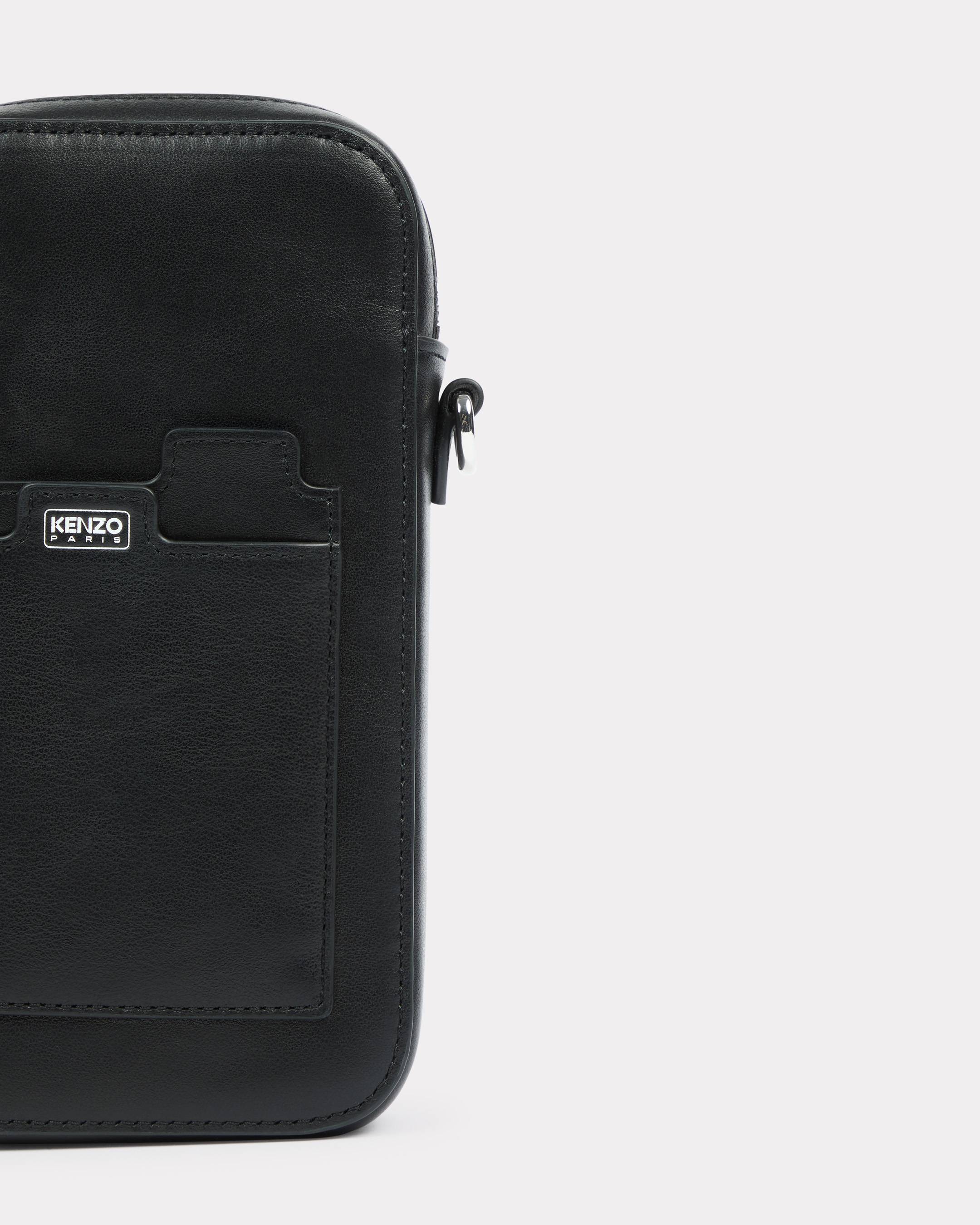 'KENZO Tab' phone holder in leather
