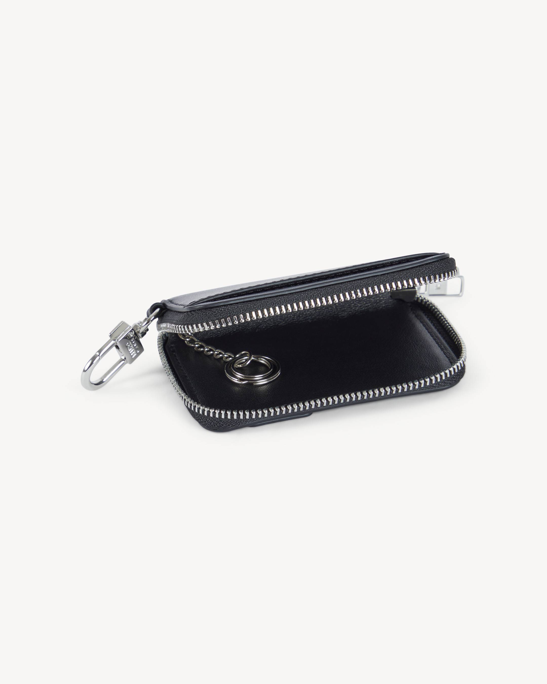 KENZO Tab' key holder in leather | KENZO
