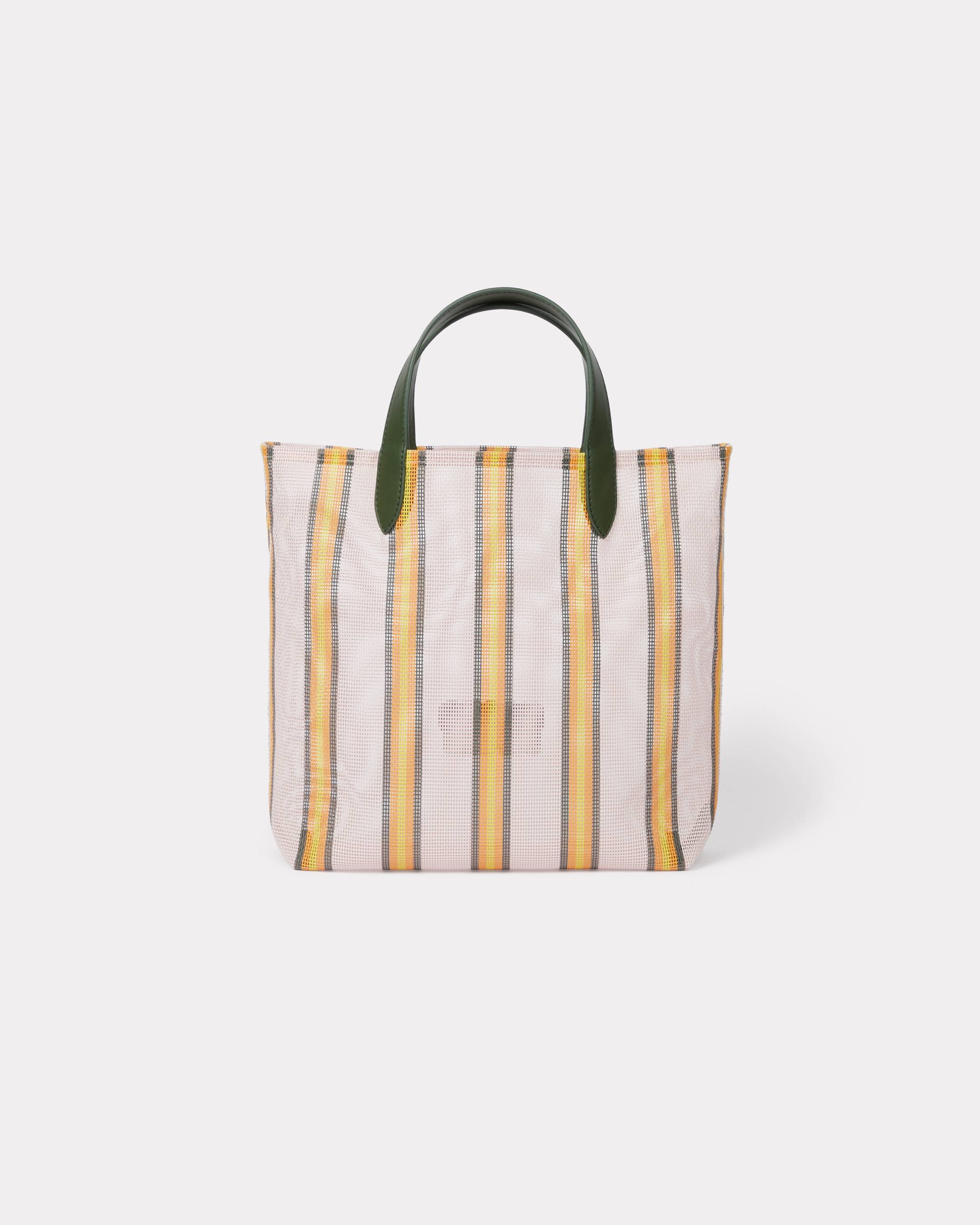 KENZO Coast Lines' small tote bag in mesh | KENZO