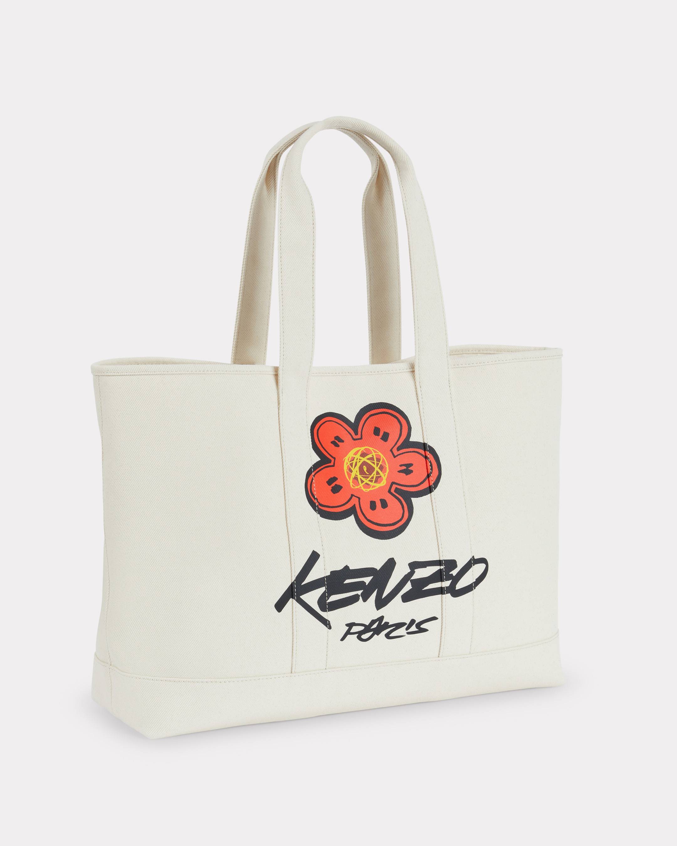 KENZO 'KENZO x Futura 2000' Large Tote, Man, White