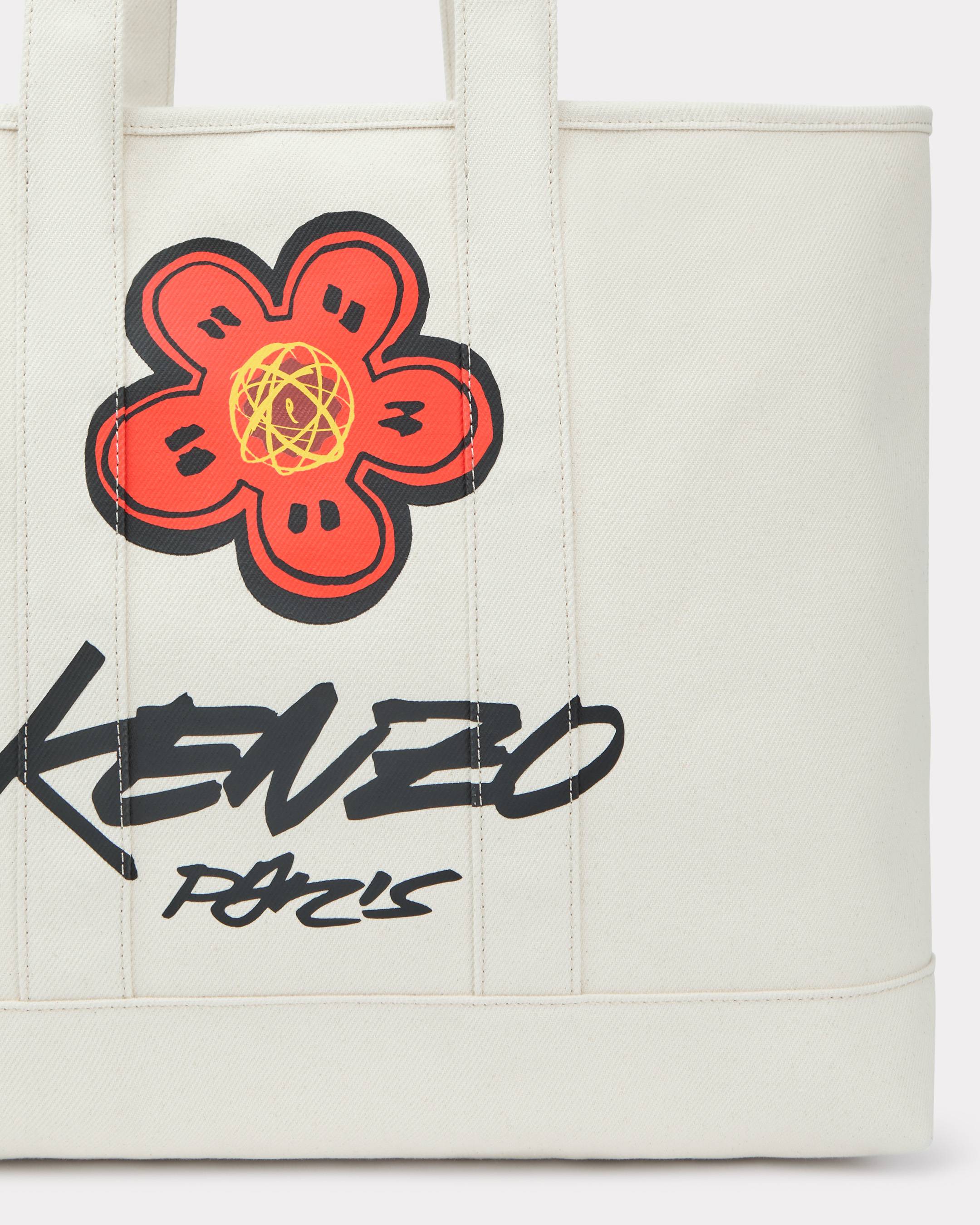 'Kenzo x Futura 2000' large tote bag 'Kenzo Utility' in canvas