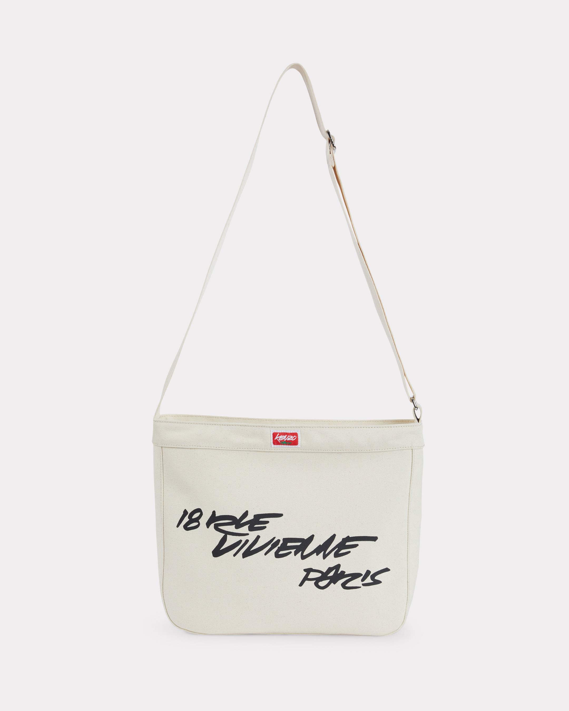 'Kenzo x Futura 2000' large crossbody bag 'Kenzo Utility' in canvas