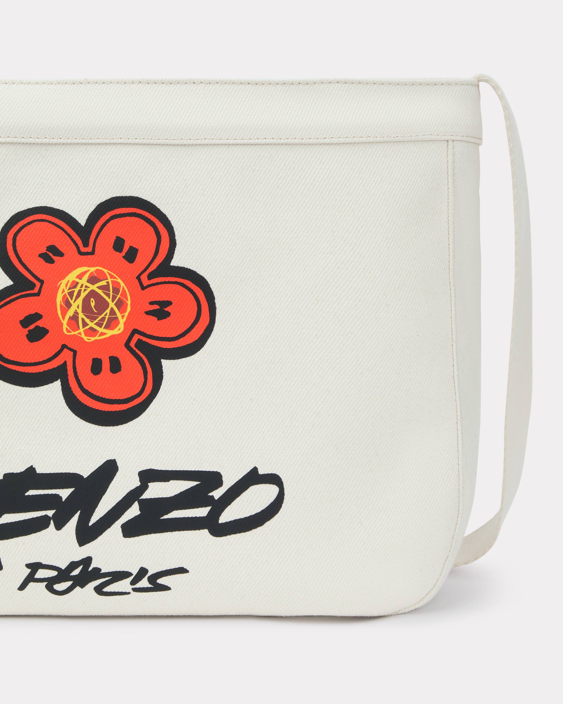 'Kenzo x Futura 2000' large crossbody bag 'Kenzo Utility' in canvas