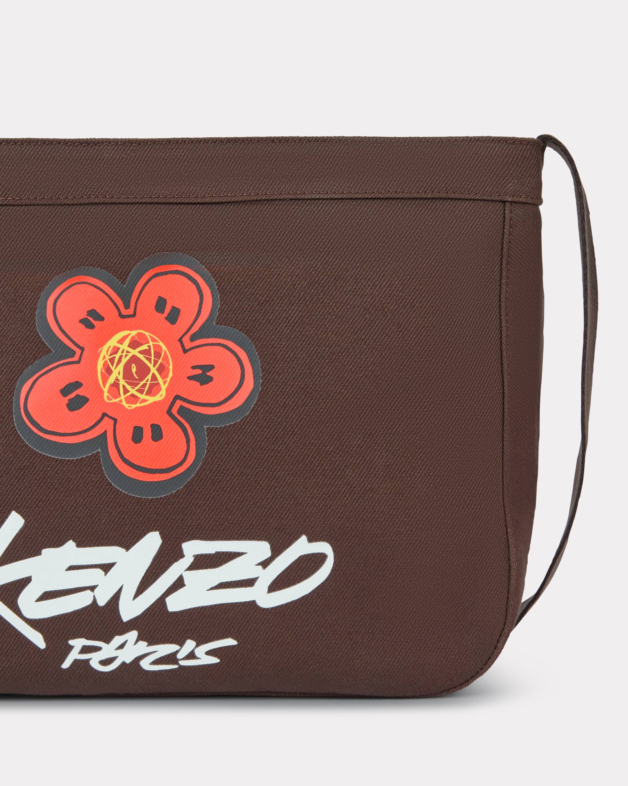 'Kenzo x Futura 2000' large crossbody bag 'Kenzo Utility' in canvas