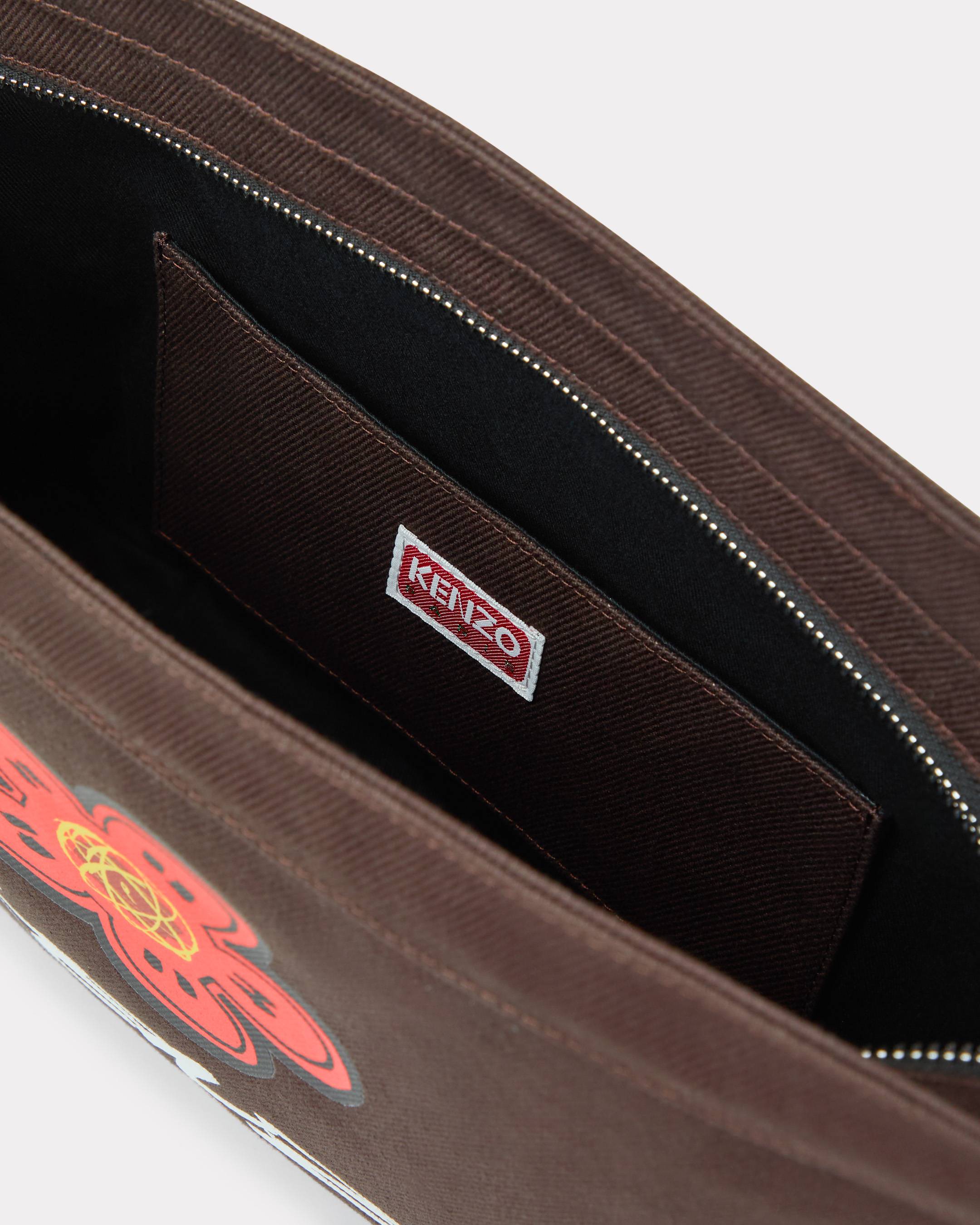 'Kenzo x Futura 2000' large crossbody bag 'Kenzo Utility' in canvas