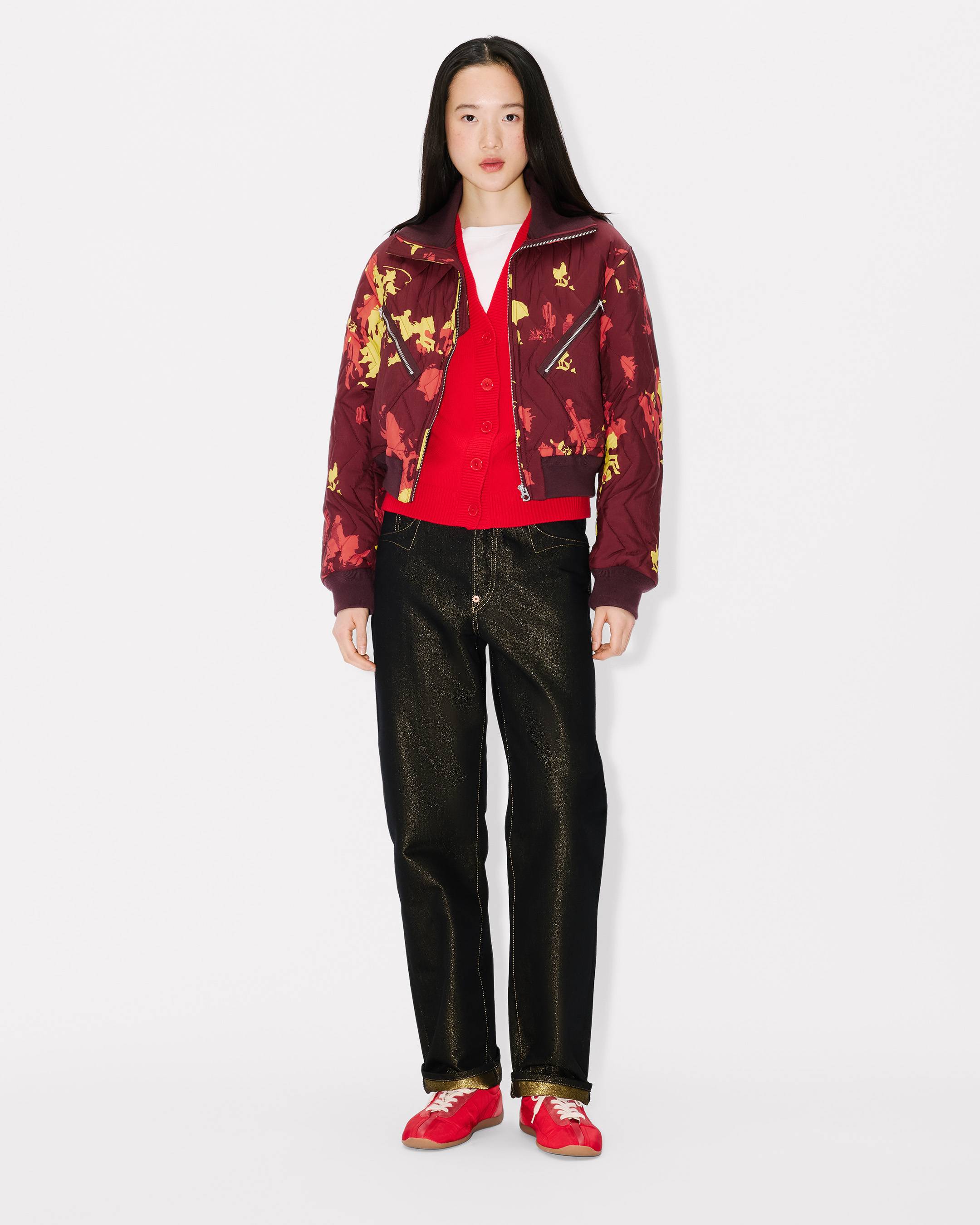 'Lunar New Year' quilted blouson