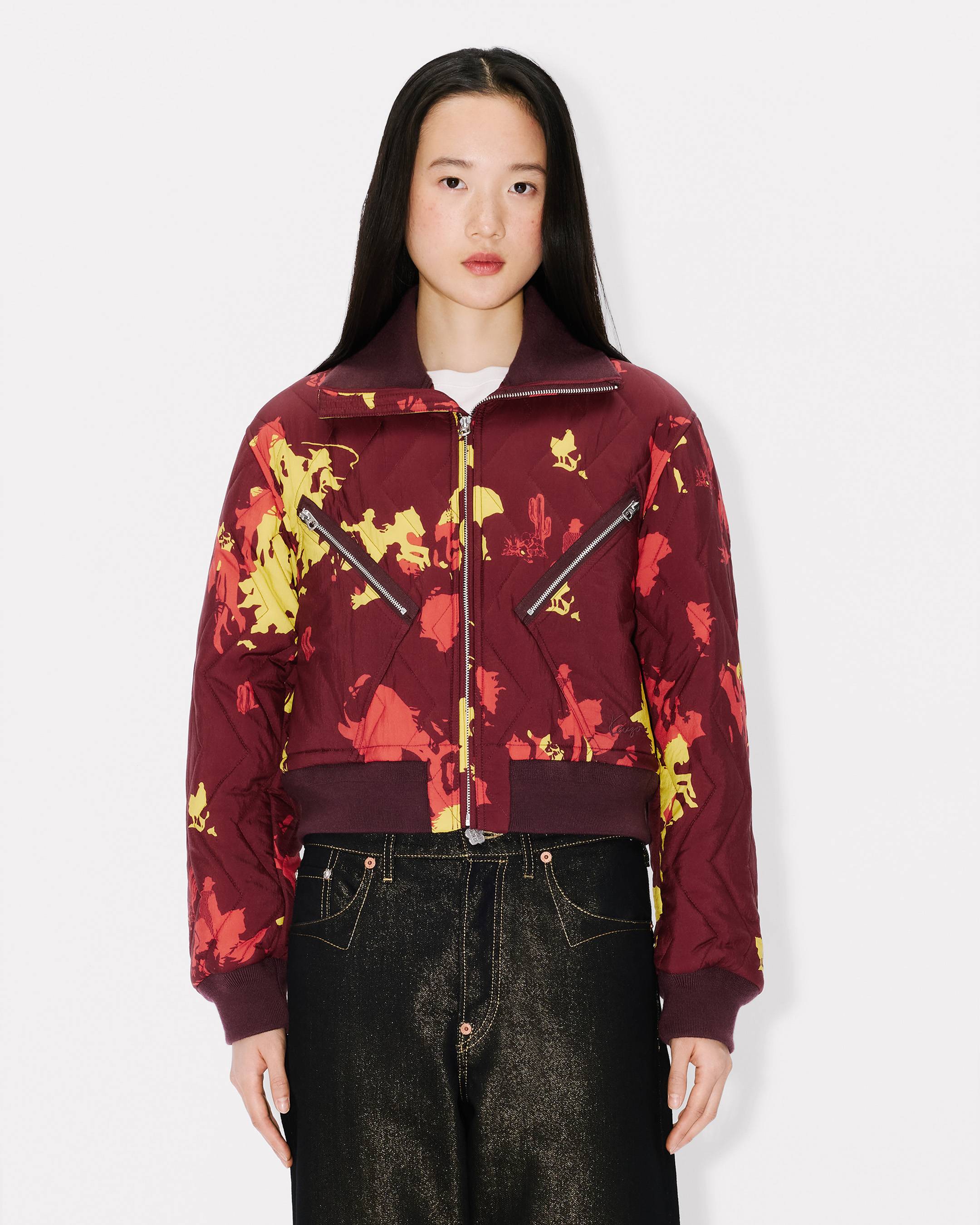 'Lunar New Year' quilted blouson
