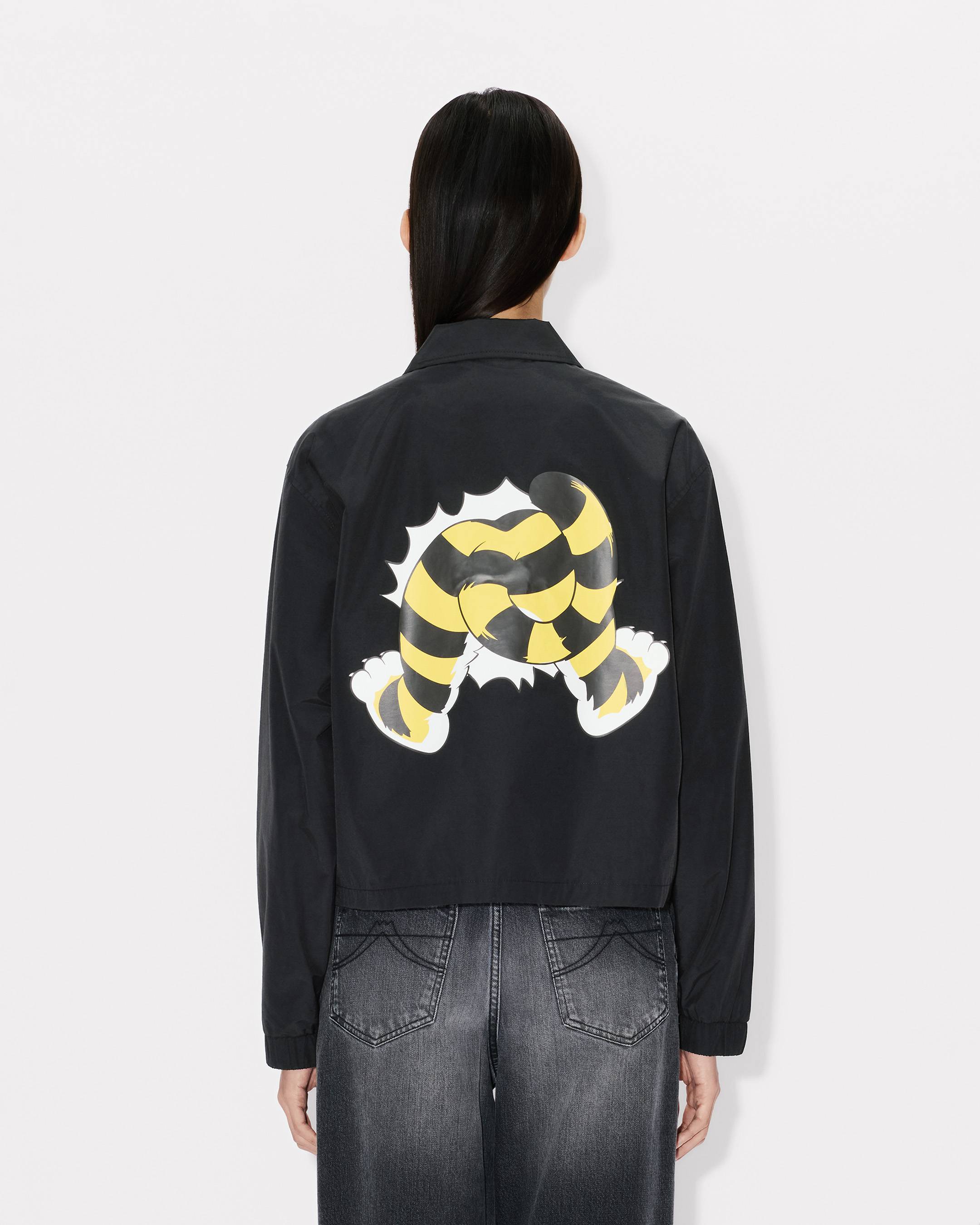 'KENZO Wild Tiger' cropped coach jacket