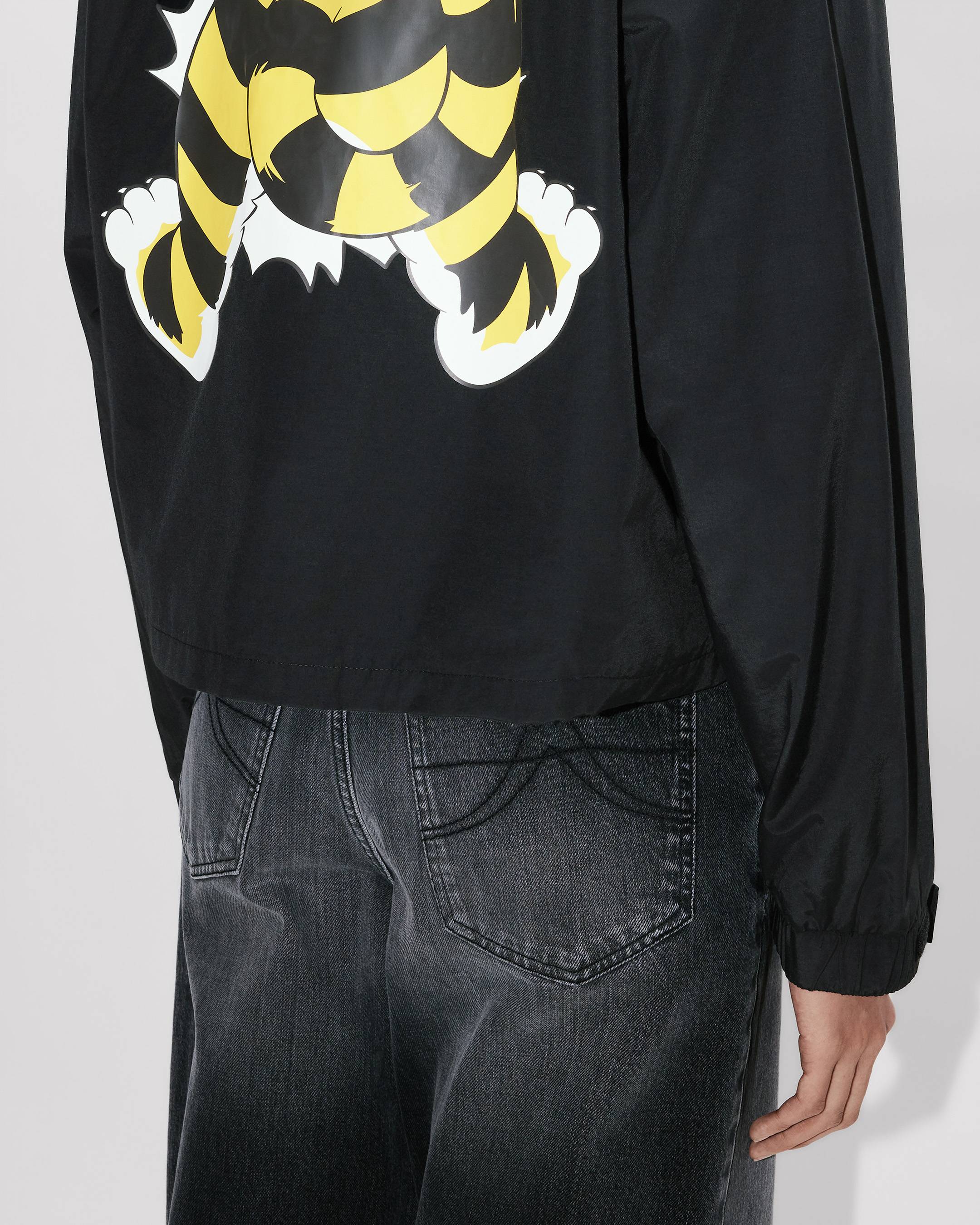 'KENZO Wild Tiger' cropped coach jacket
