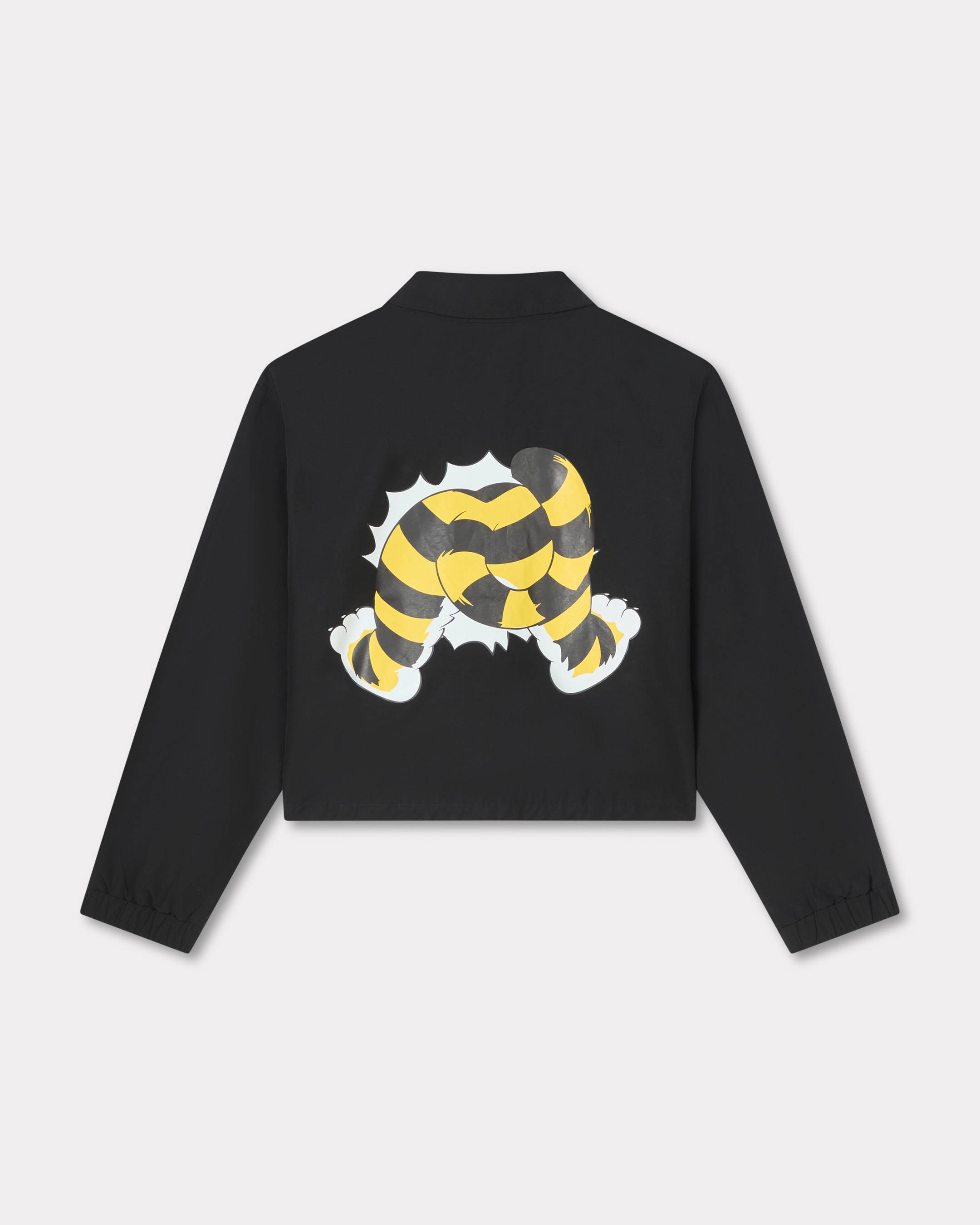 Chaqueta de entrenador cropped 'KENZO Wild Tiger'