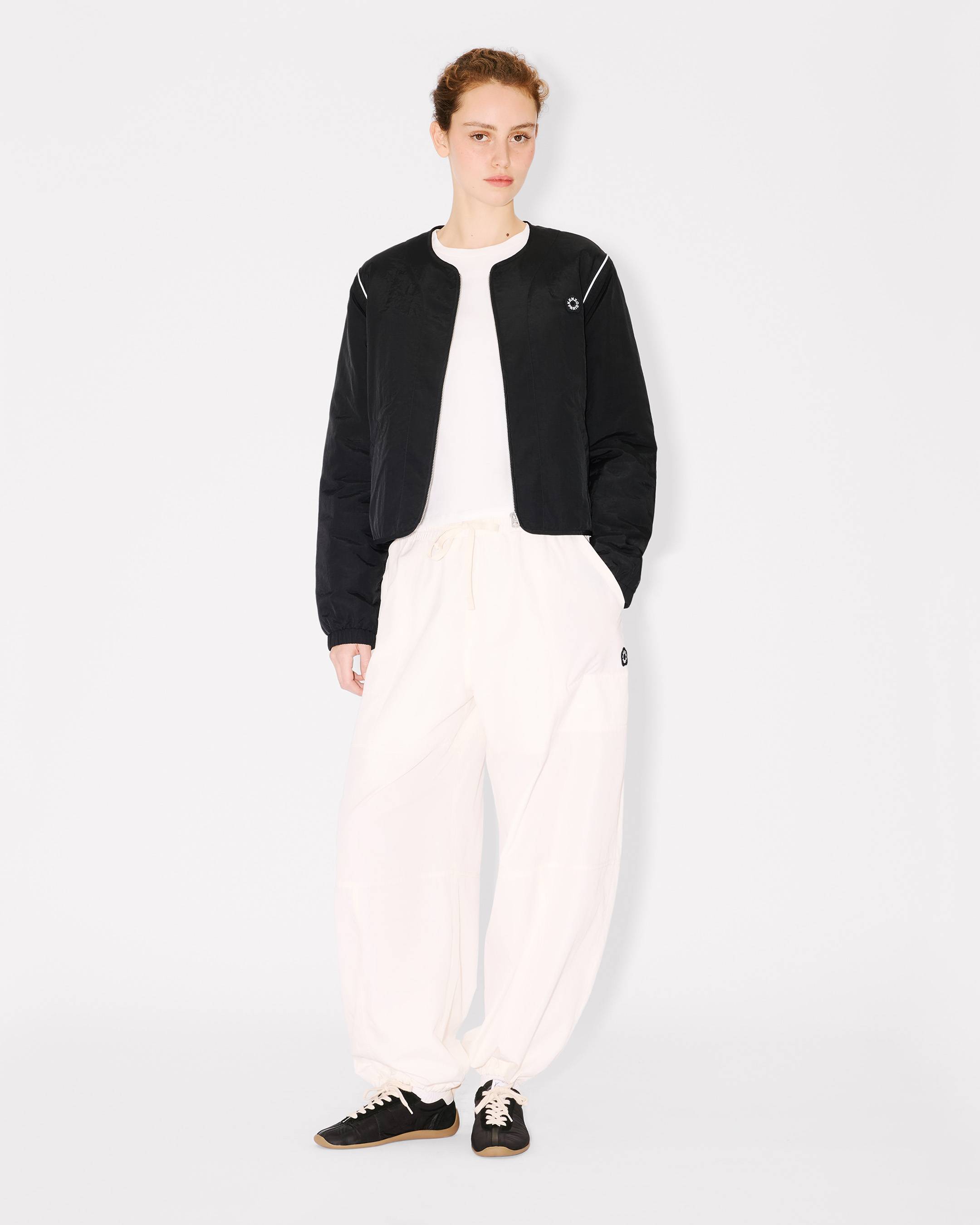 Kragenlose &bdquo;Boke Flower 2.0&ldquo;-Coach-Jacke