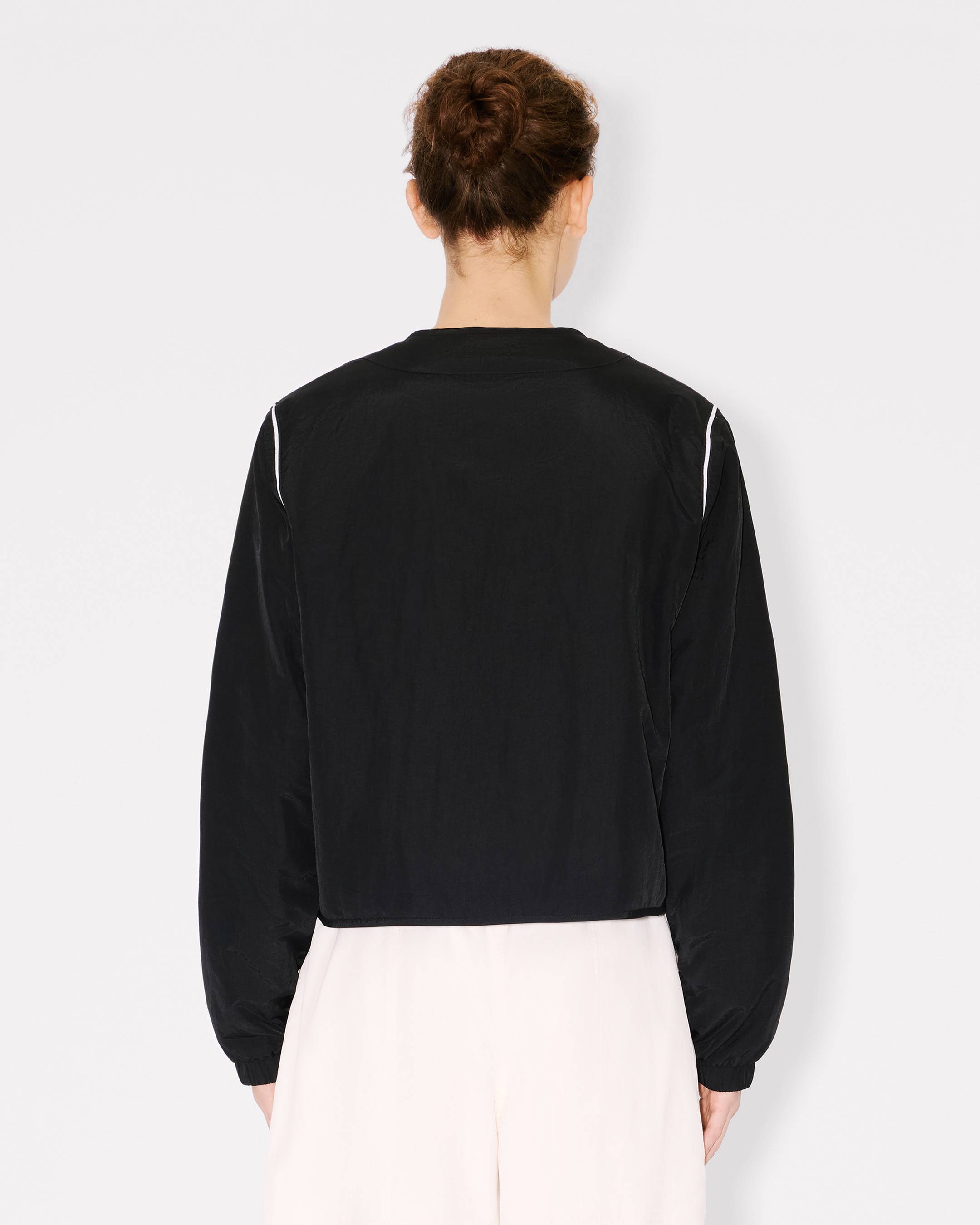 Kragenlose &bdquo;Boke Flower 2.0&ldquo;-Coach-Jacke