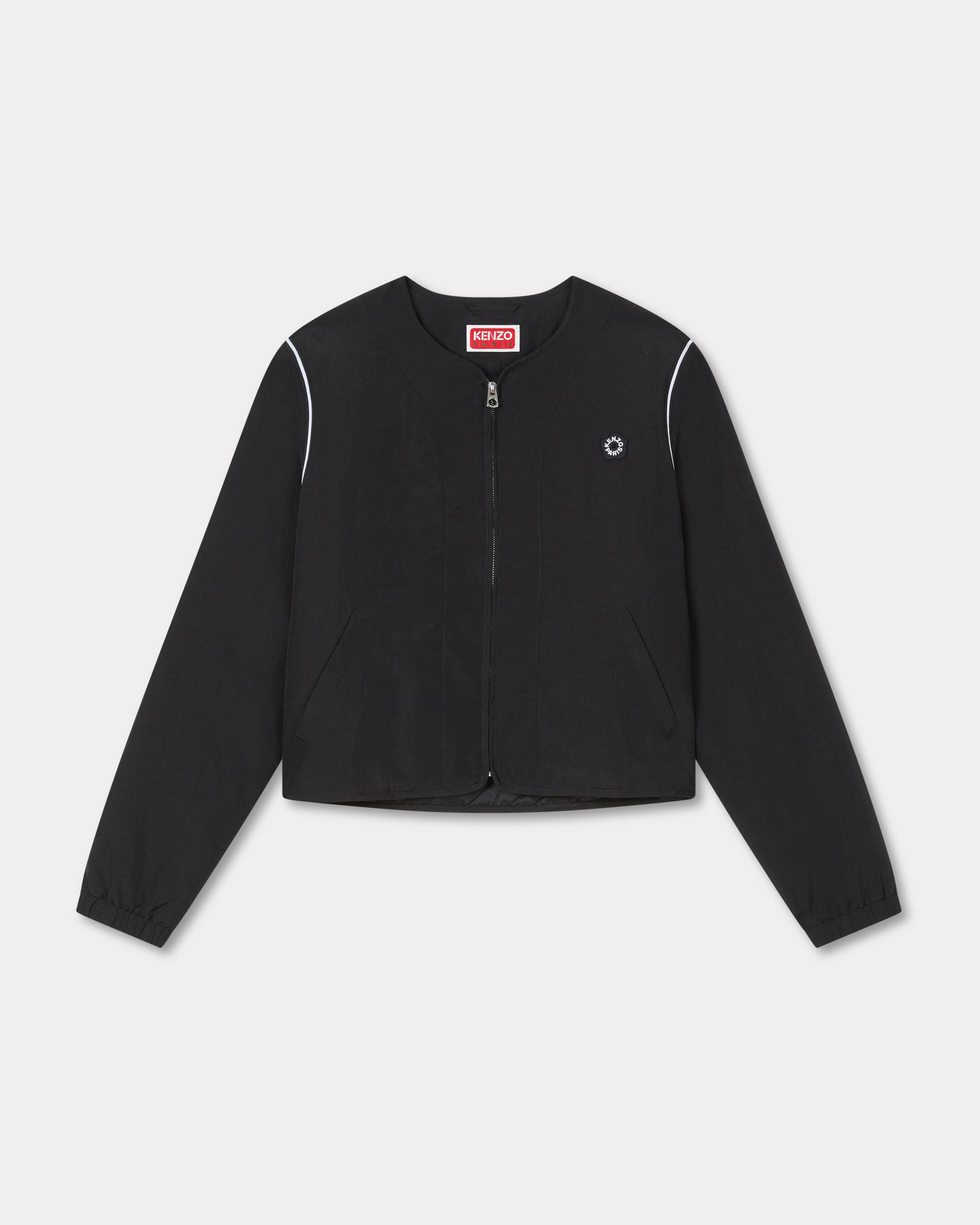 Kragenlose &bdquo;Boke Flower 2.0&ldquo;-Coach-Jacke