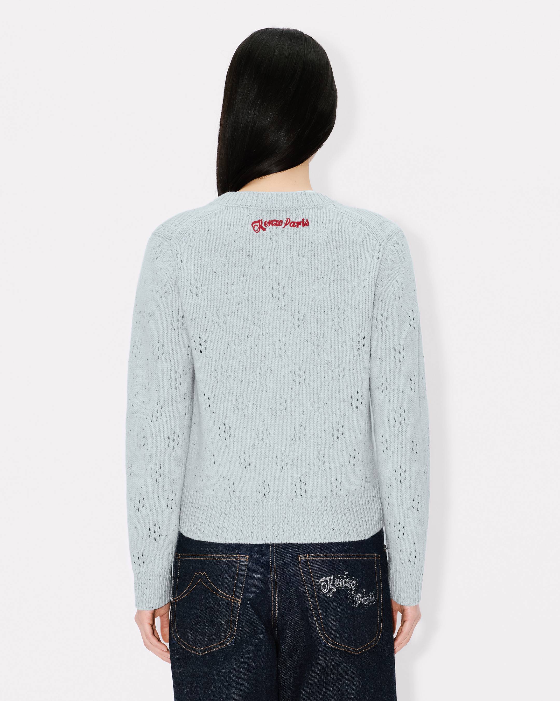 'KENZO Winter Holidays' embroidered cardigan in wool