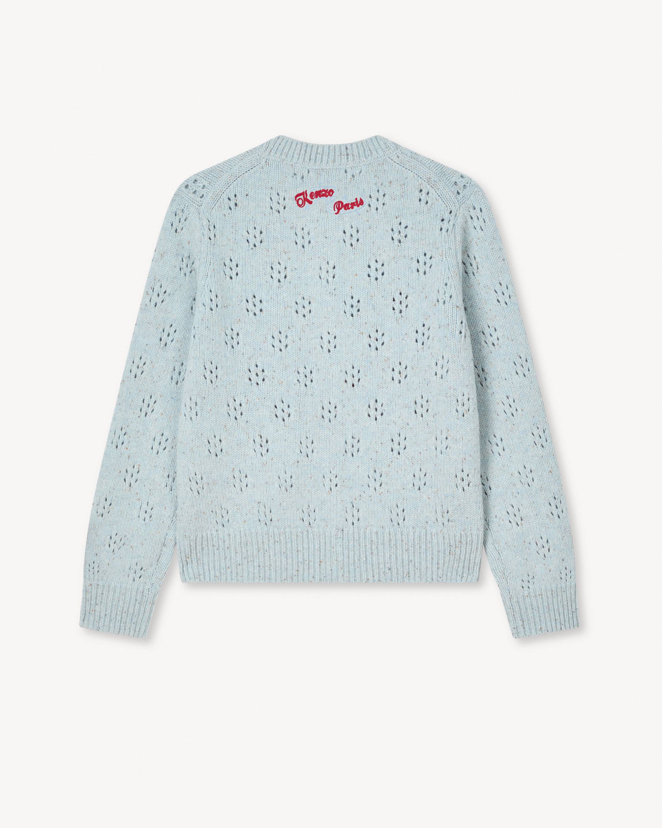 KENZO Winter Holidays' embroidered cardigan in wool | Women's | KENZO