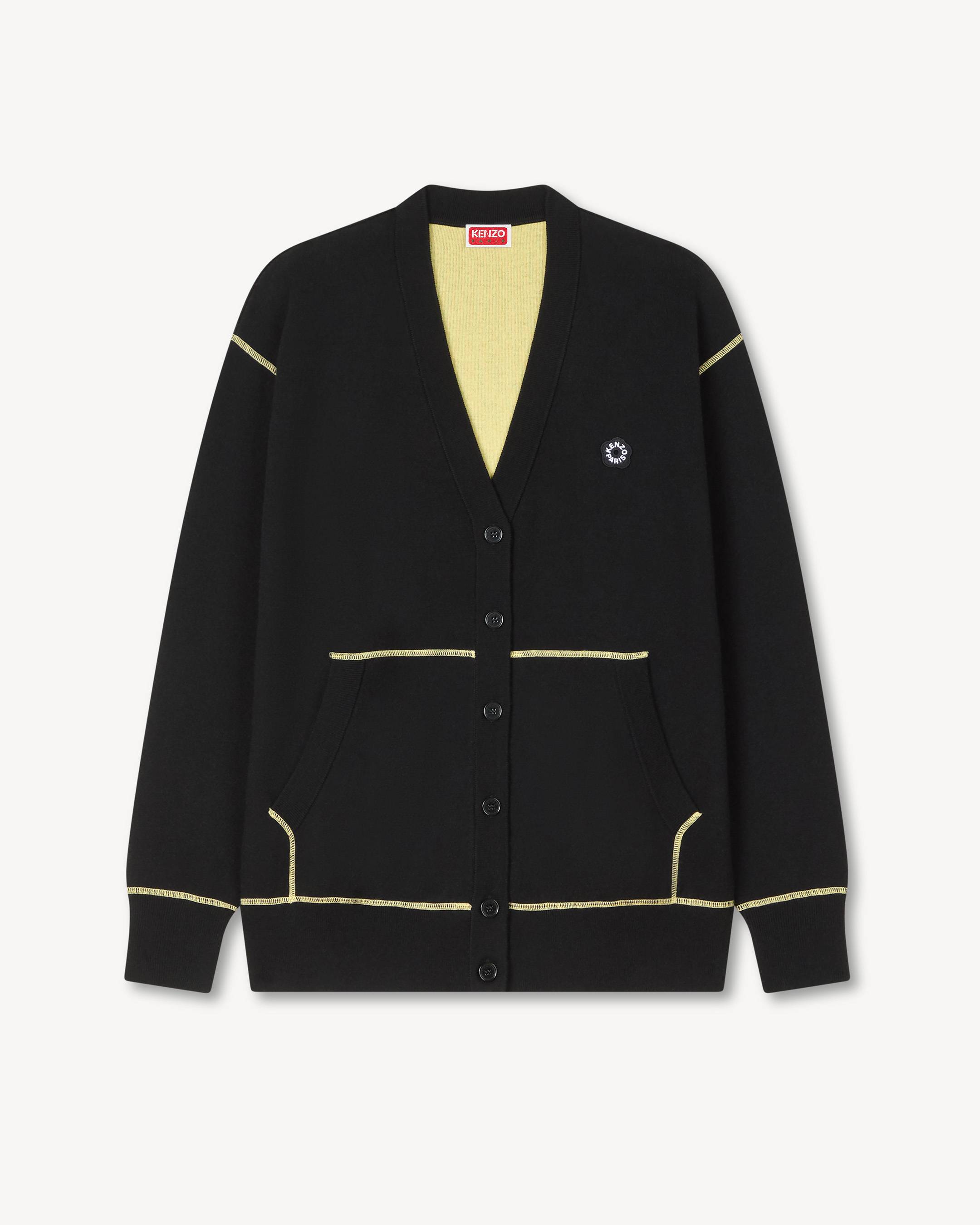 Boke Flower 2.0' embroidered cardigan in wool cotton | Women's | KENZO