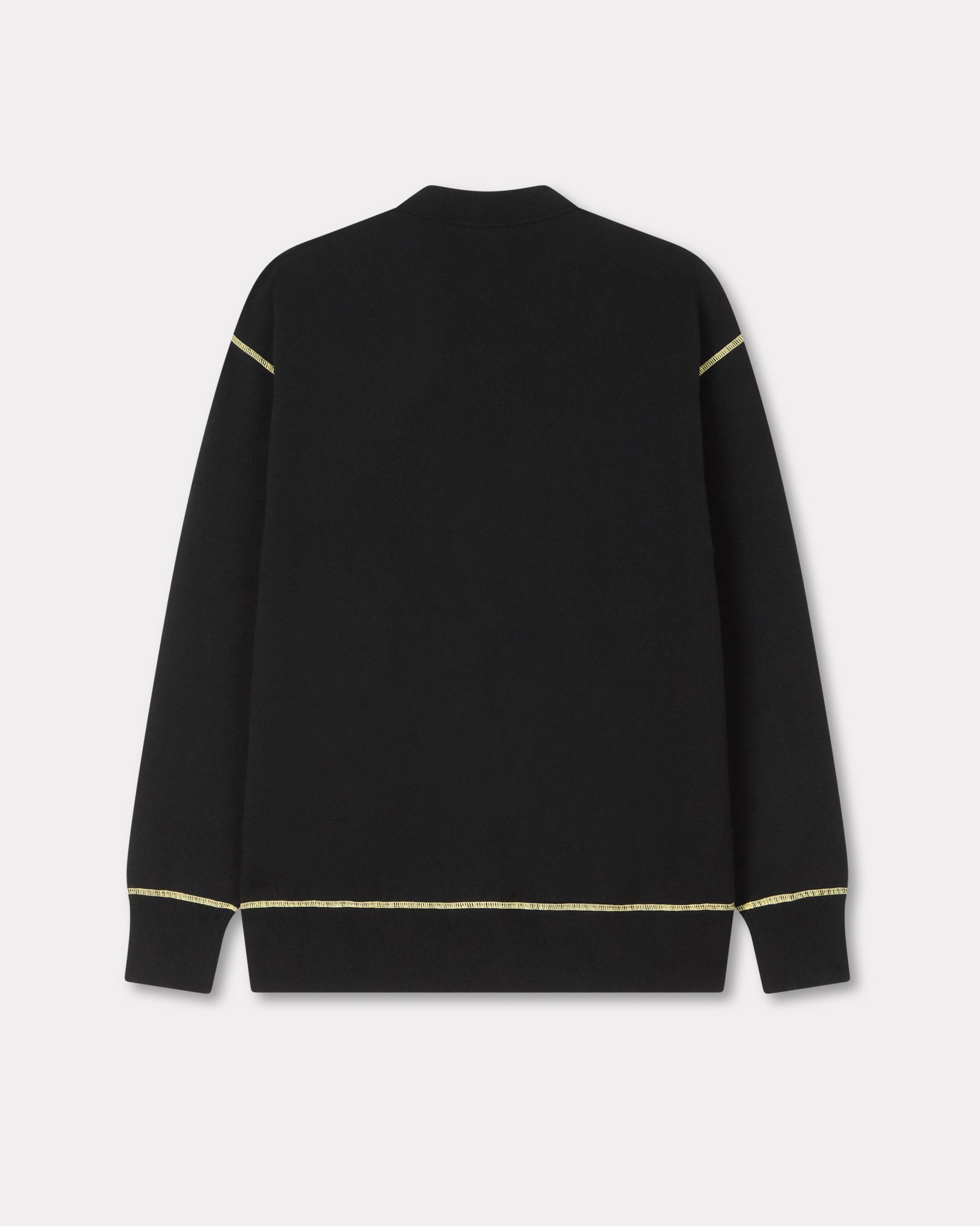 C&aacute;rdigan de algod&oacute;n y lana bordado 'Boke Flower 2.0'