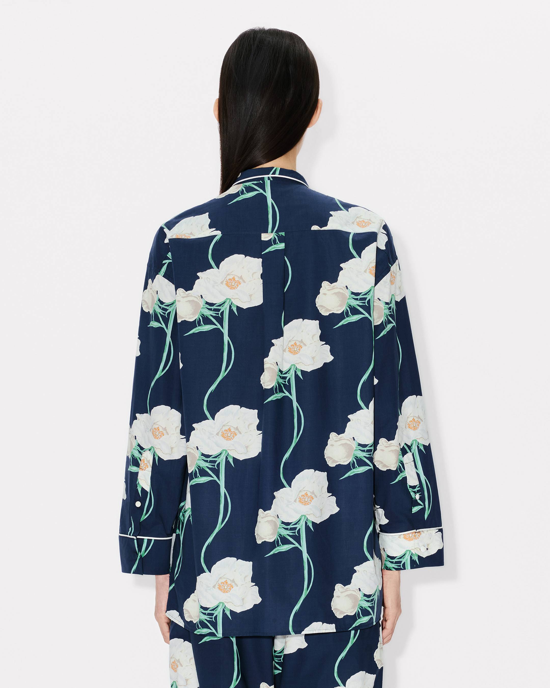 Hemd &bdquo;KENZO Archive Rose&ldquo; aus Baumwolle