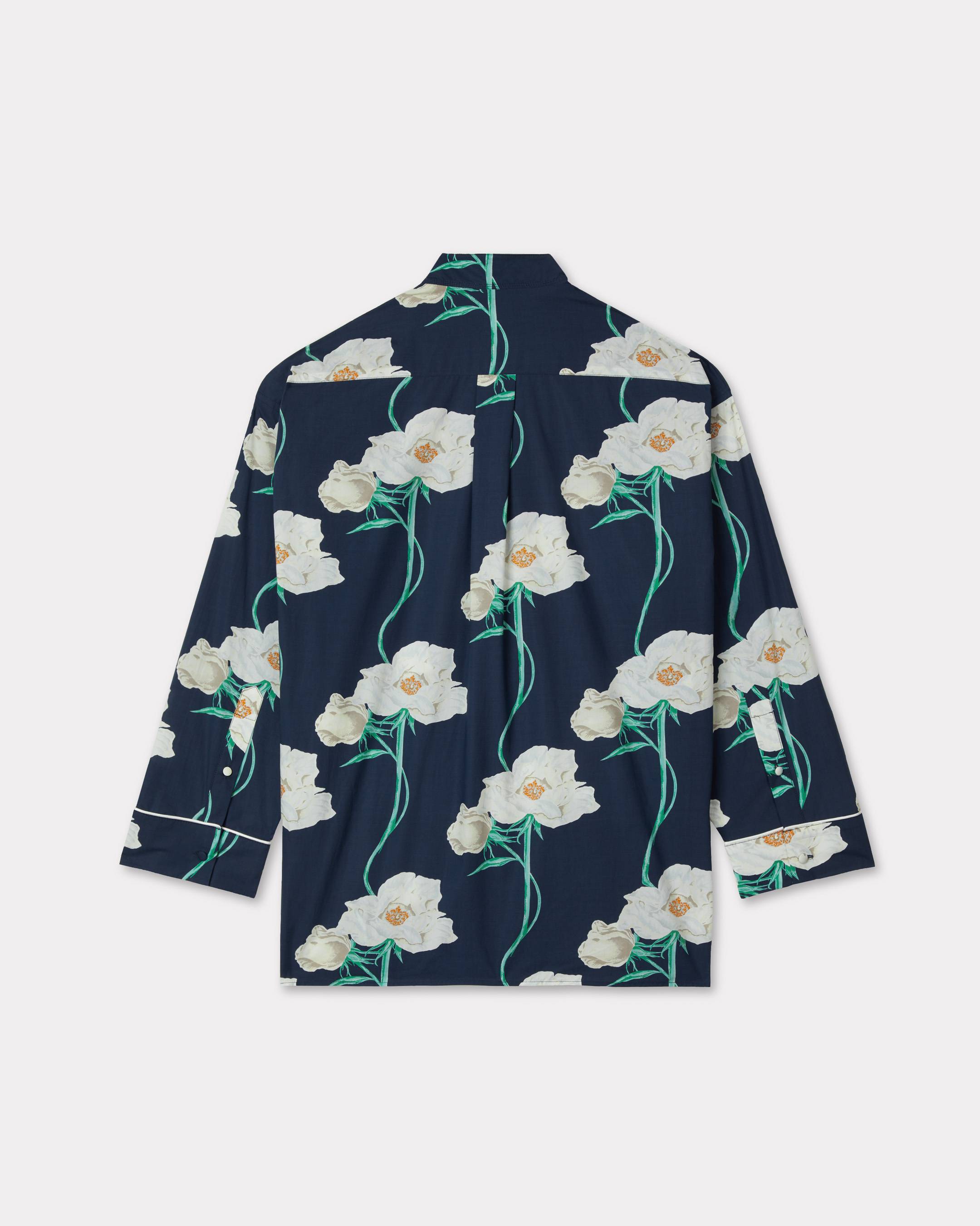 Hemd &bdquo;KENZO Archive Rose&ldquo; aus Baumwolle