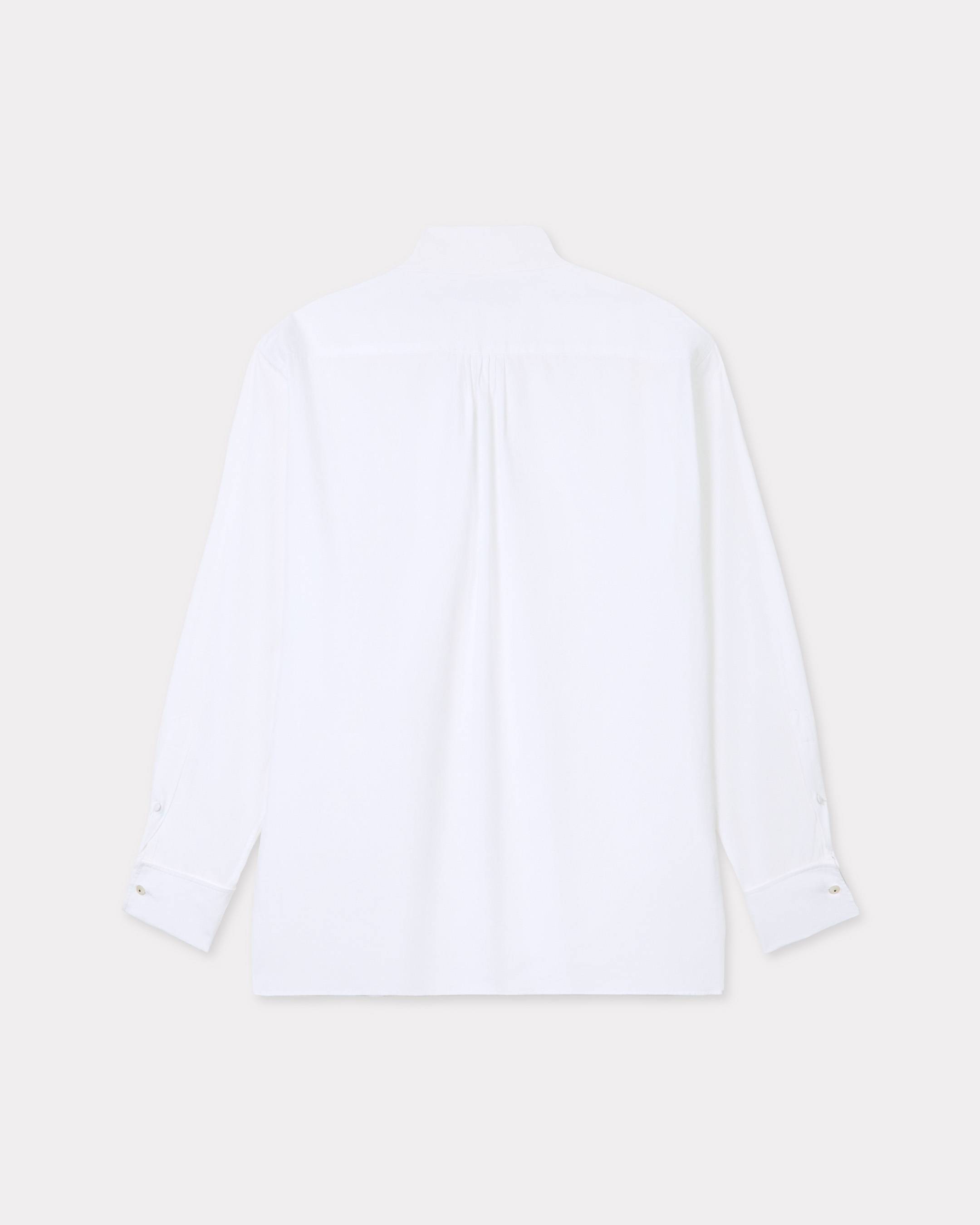 Oversized bow shirt in cotton