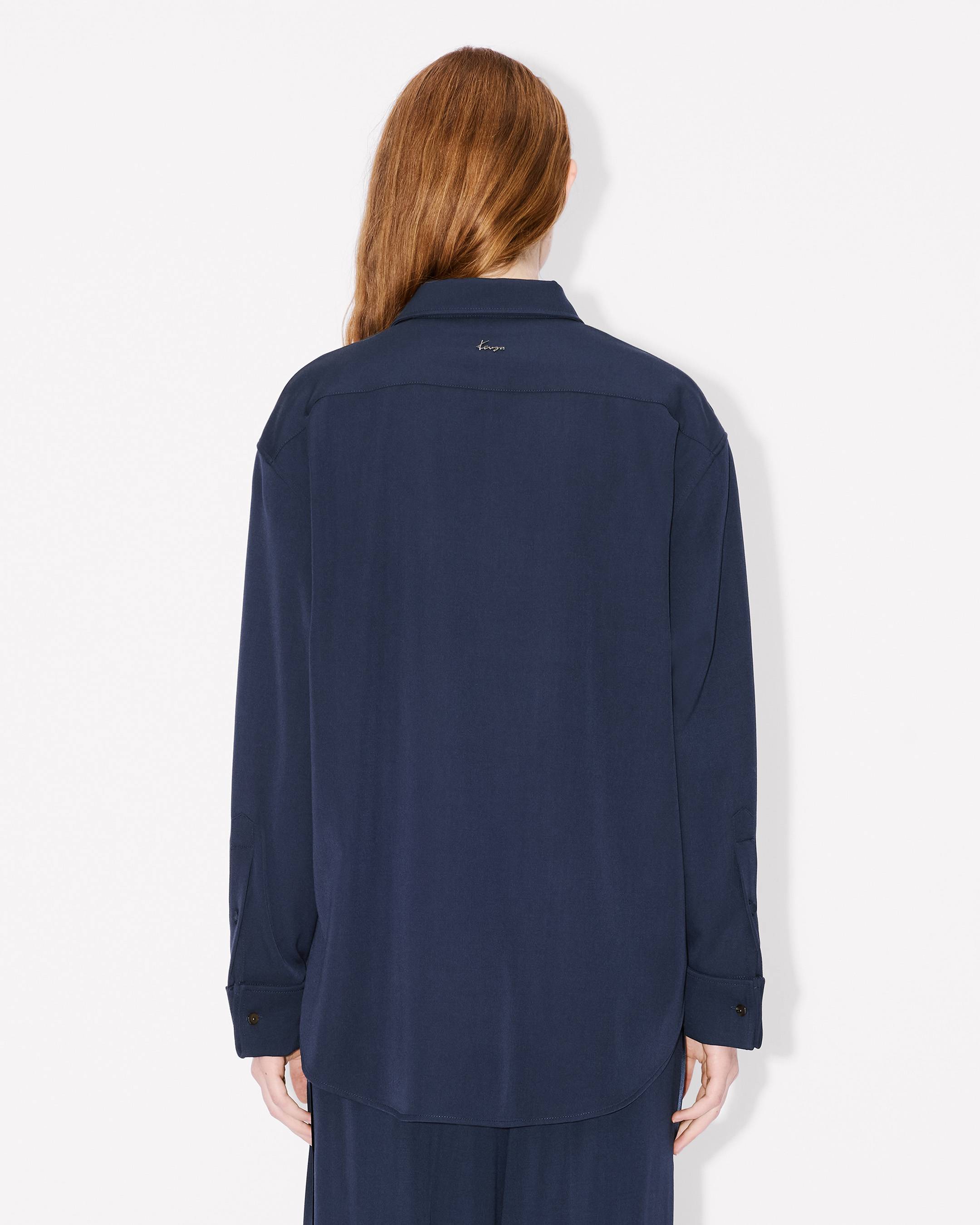 Overshirt in virgin wool