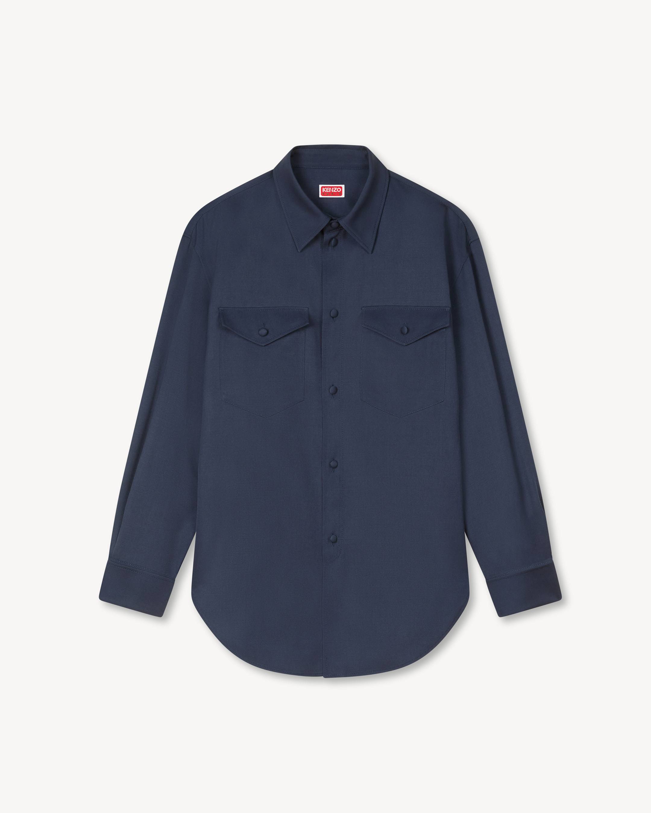 Overshirt in virgin wool | Women's | KENZO