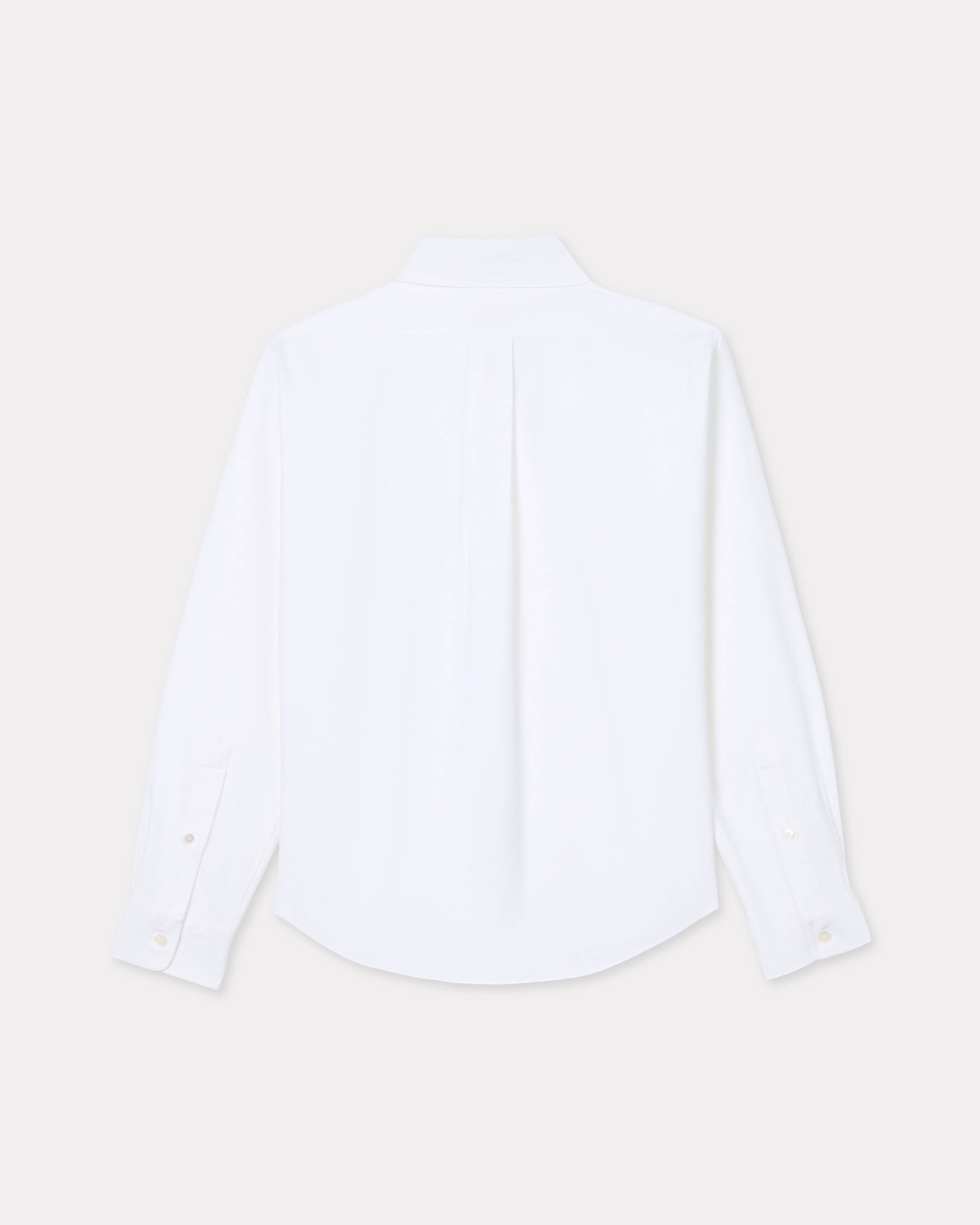 Camisa entallada de algod&oacute;n oxford 'Boke Flower'