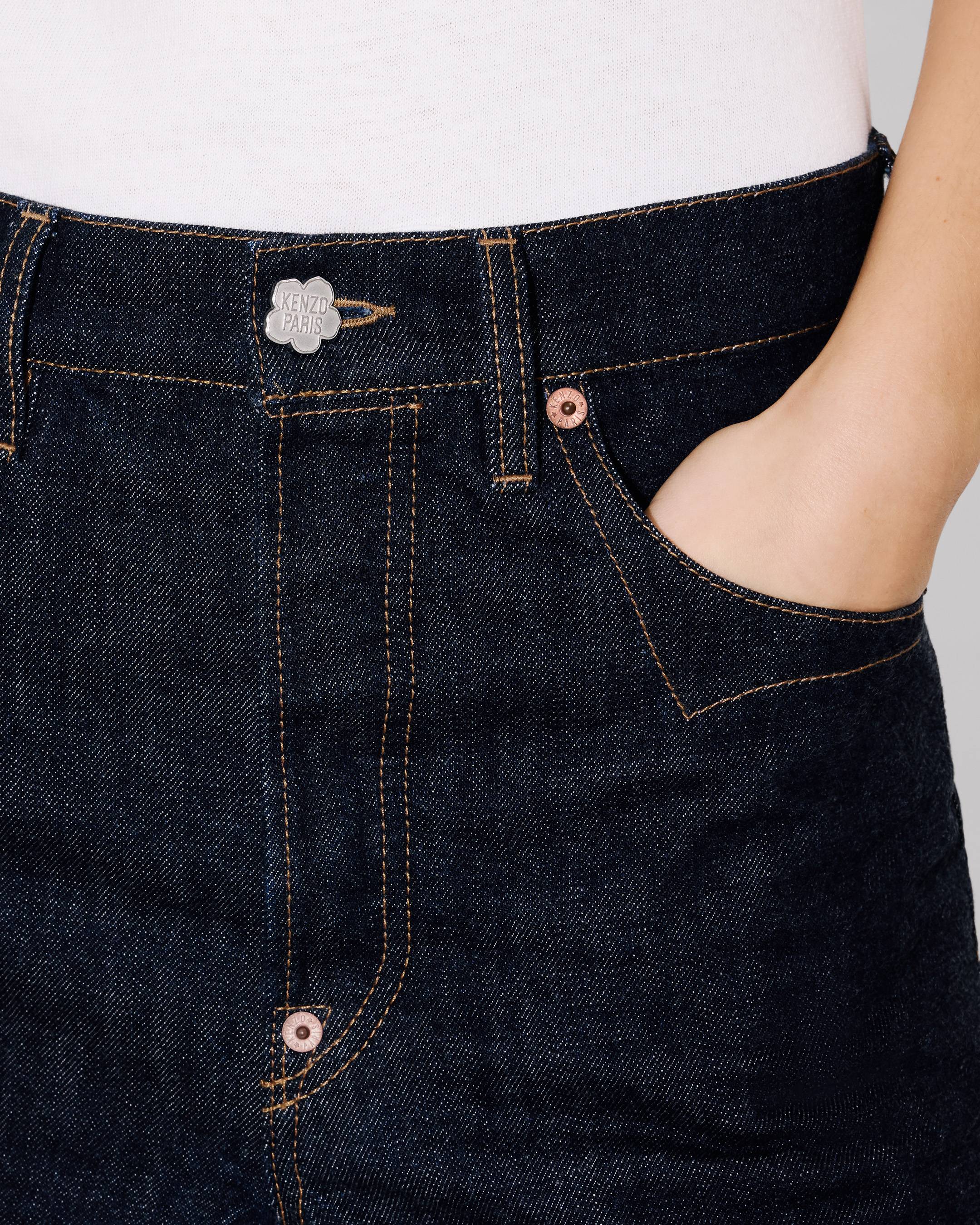 'KENZO Winter Holidays' boyfriend jeans in japanese denim