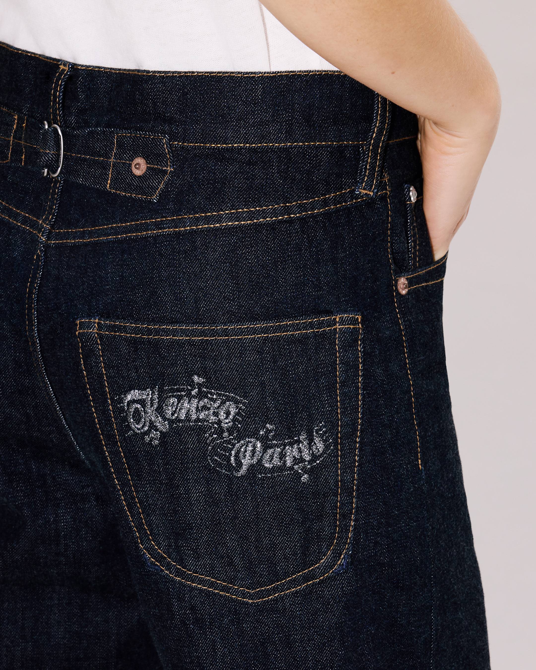 'KENZO Winter Holidays' boyfriend jeans in japanese denim