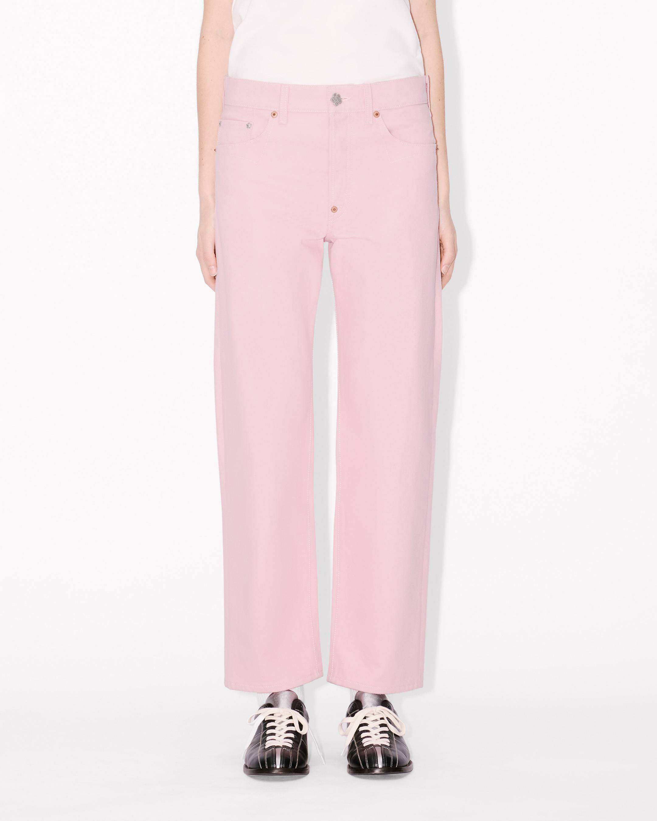 Jeans a gamba dritta in denim giapponese