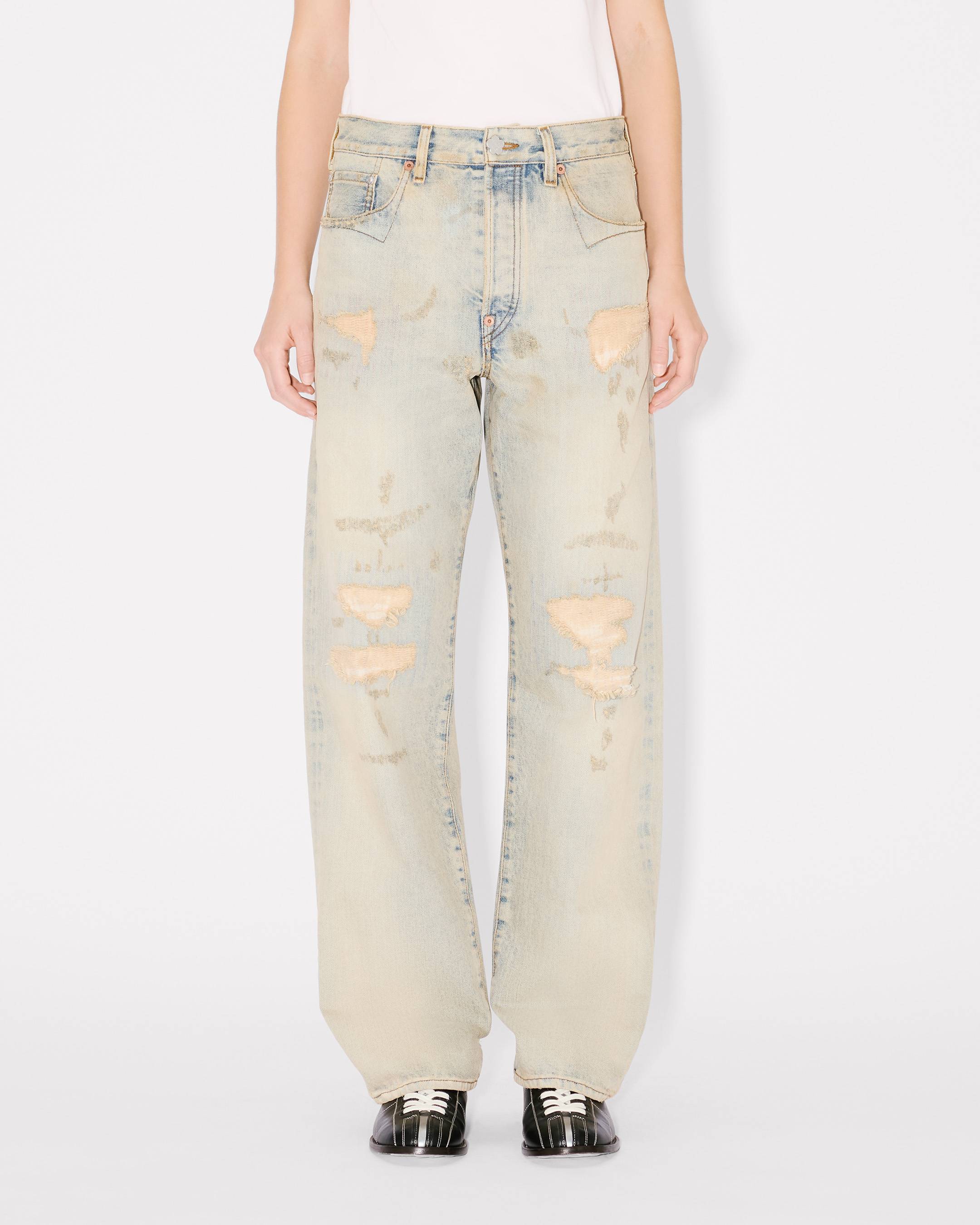 Straight jeans in japanese denim