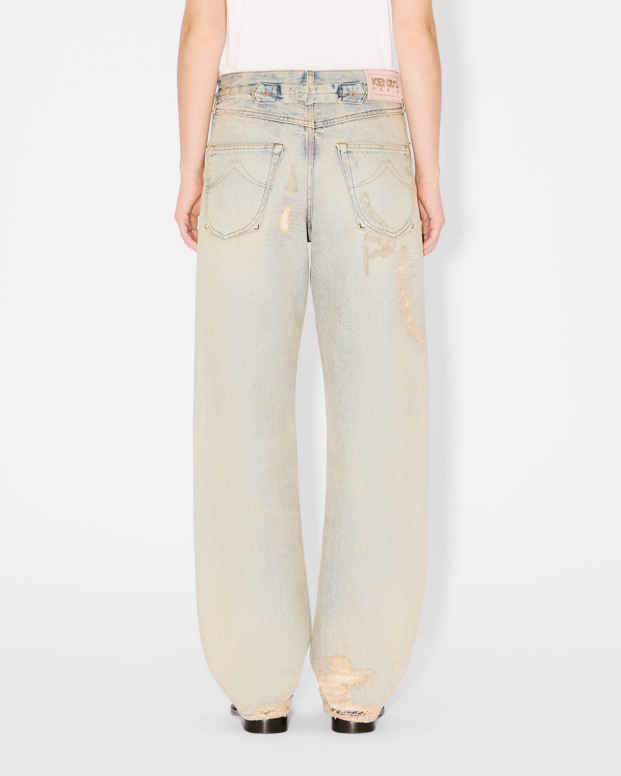 Straight jeans in japanese denim