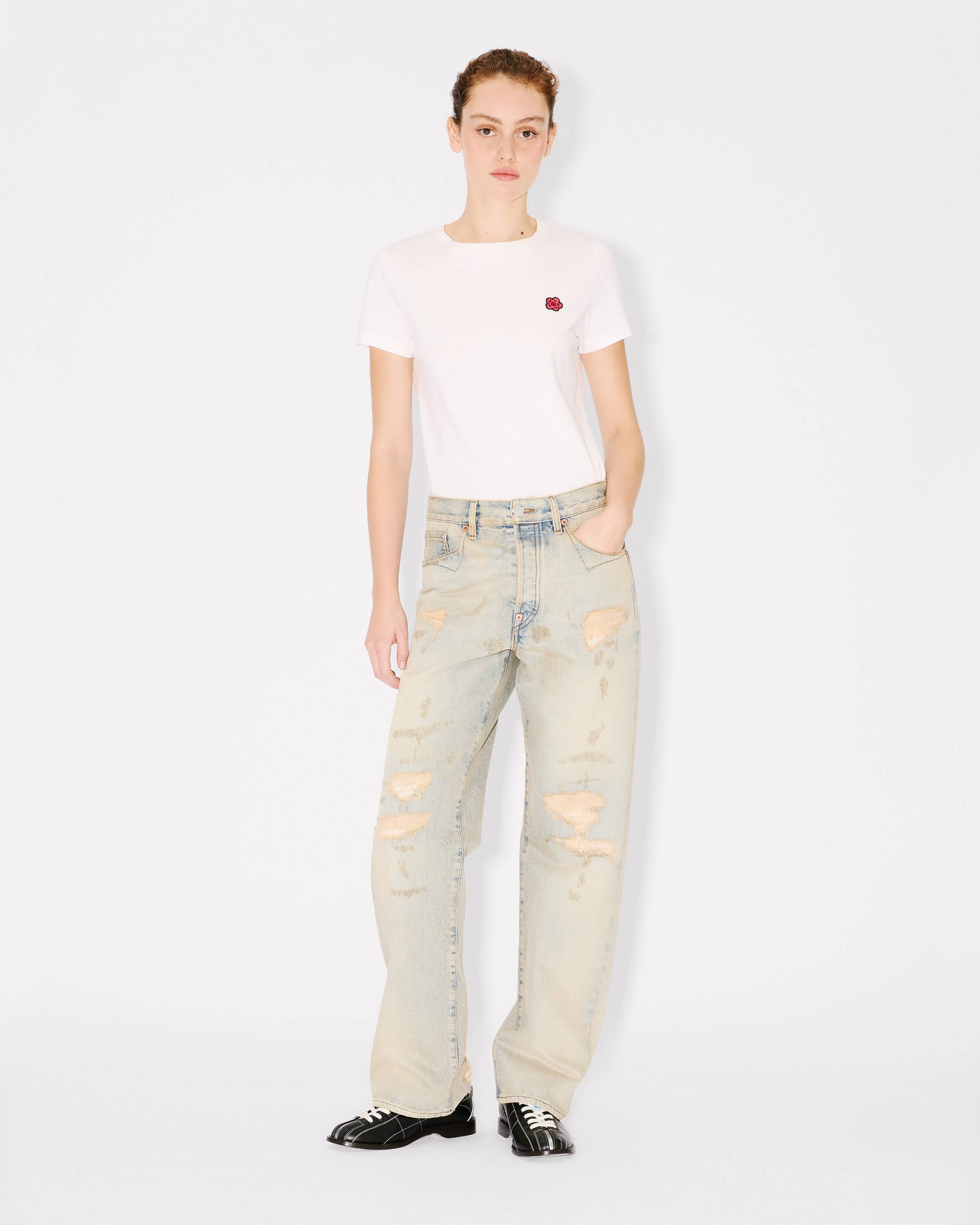 Straight jeans in japanese denim