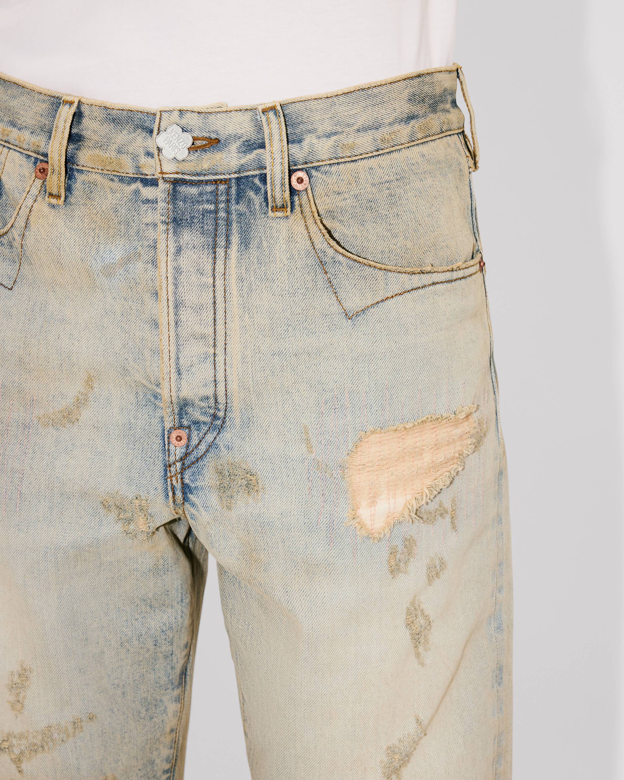 Straight jeans in japanese denim