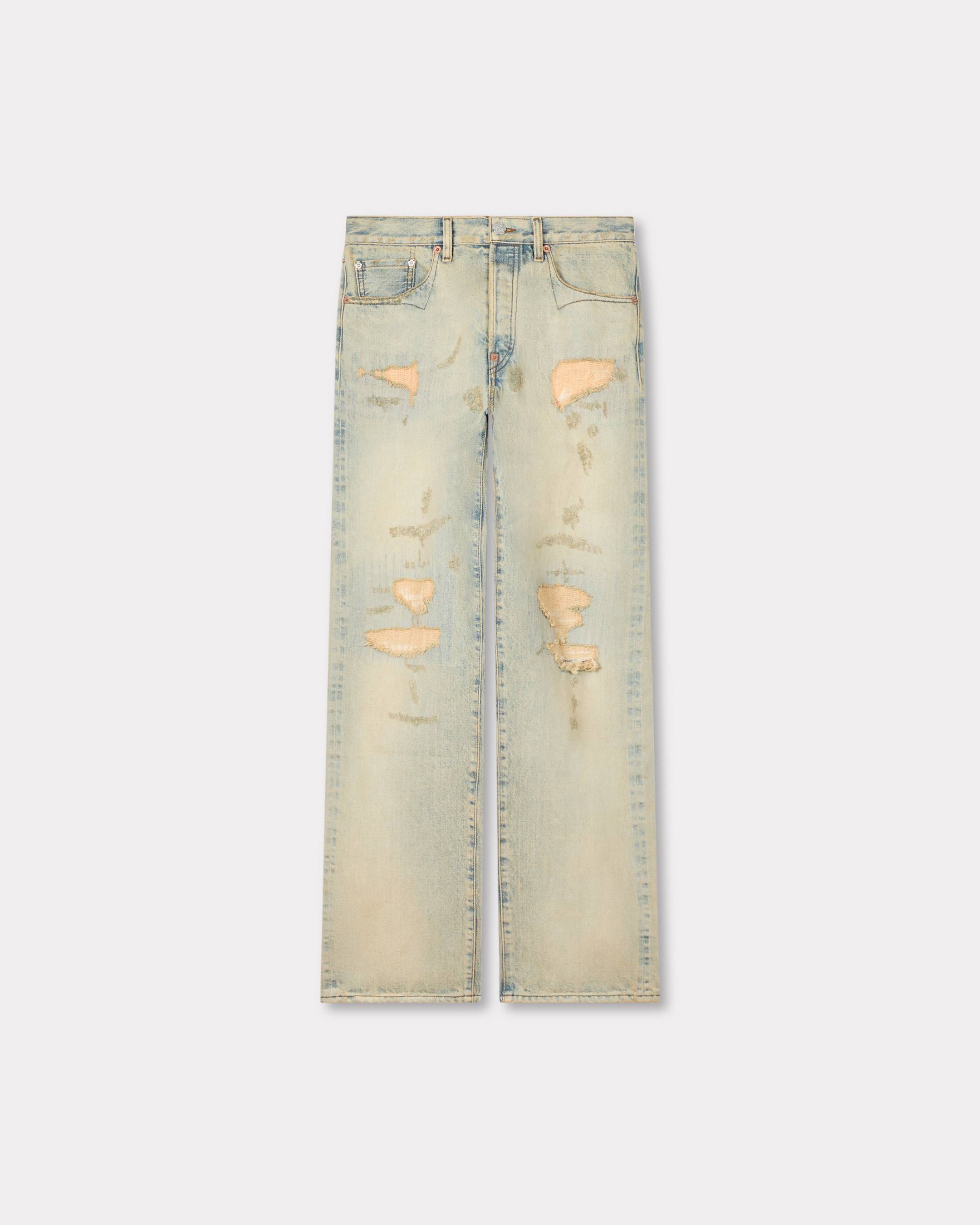 Straight jeans in japanese denim