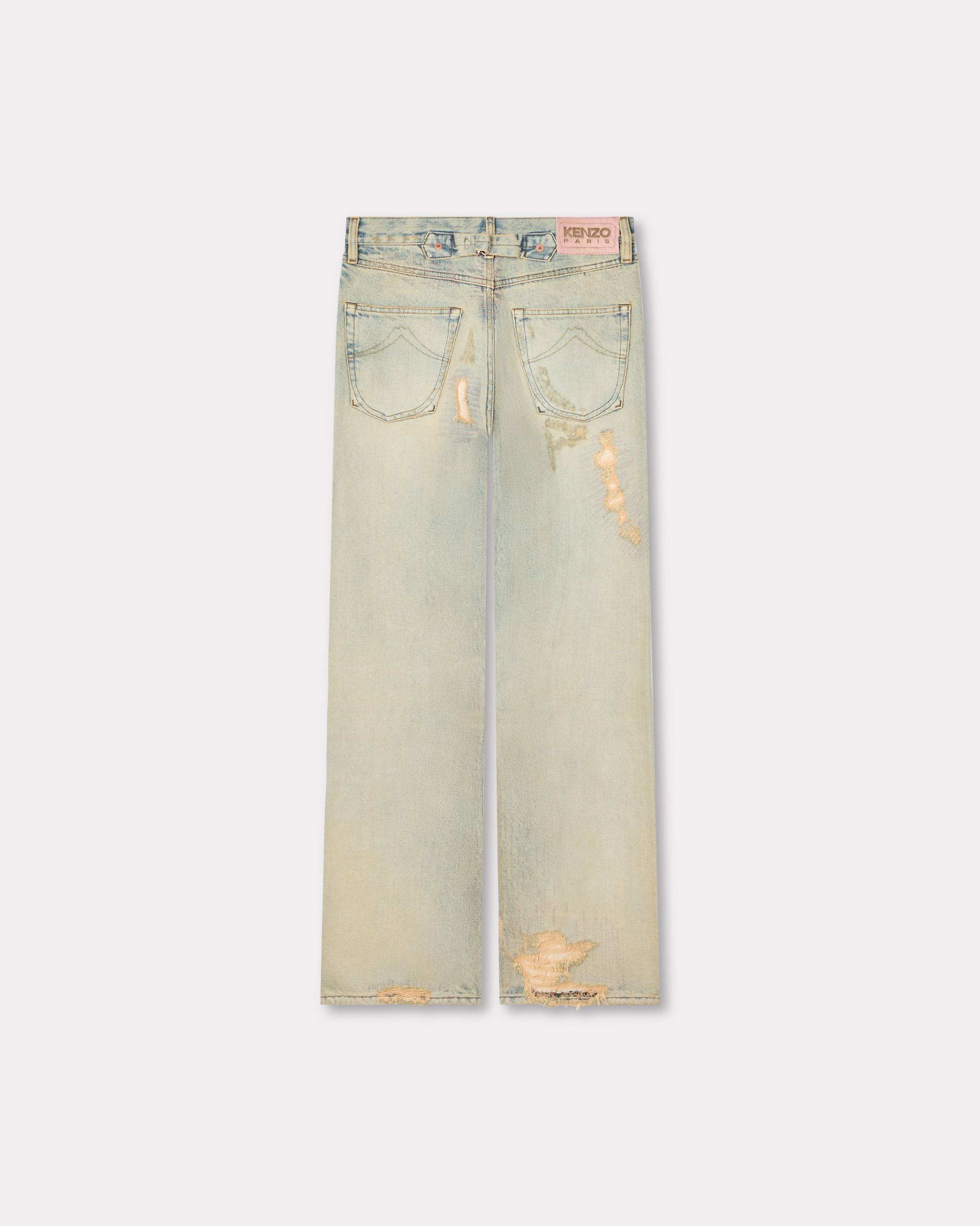 Straight jeans in japanese denim