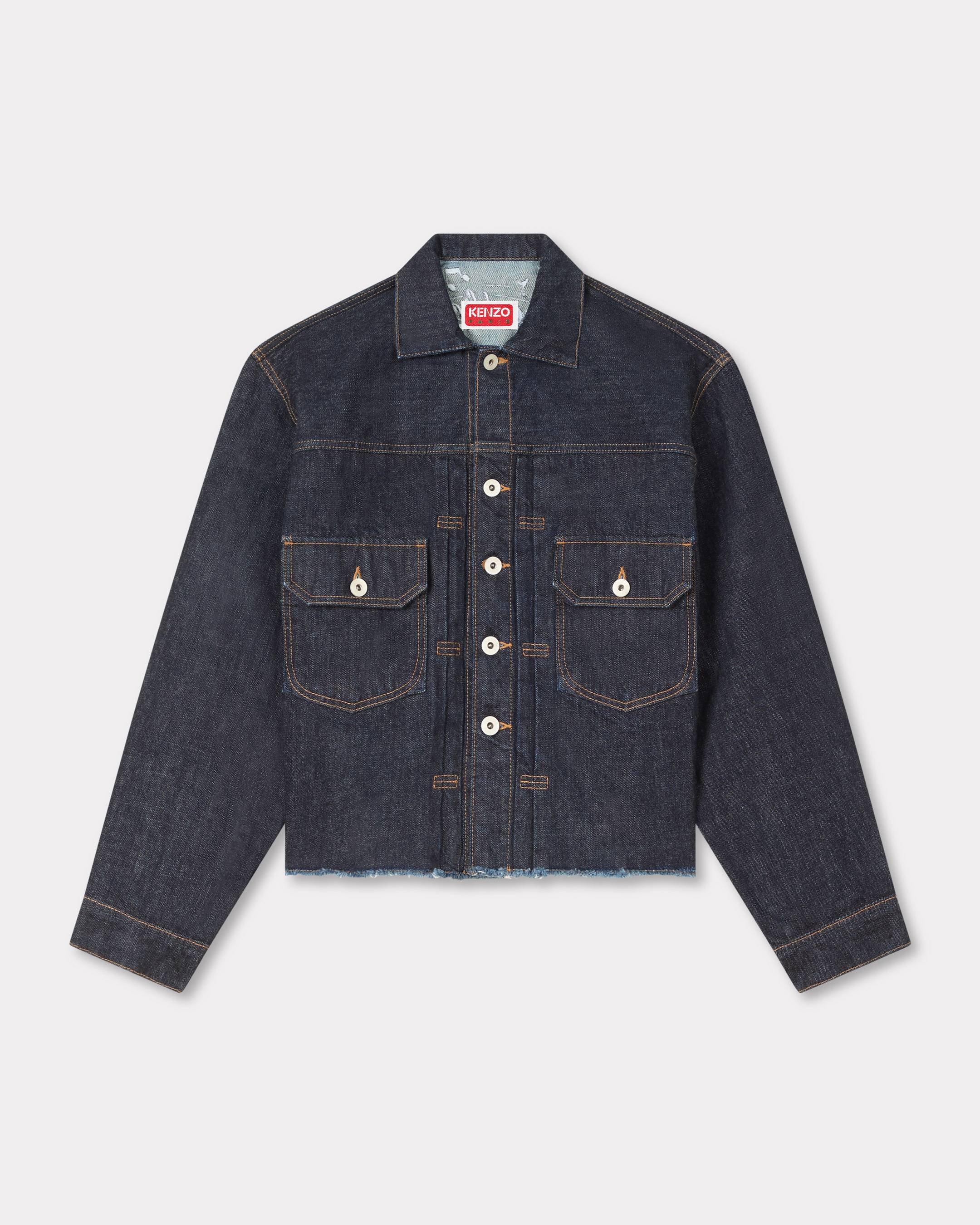 'KENZO Winter Holidays' trucker jacket japanese denim