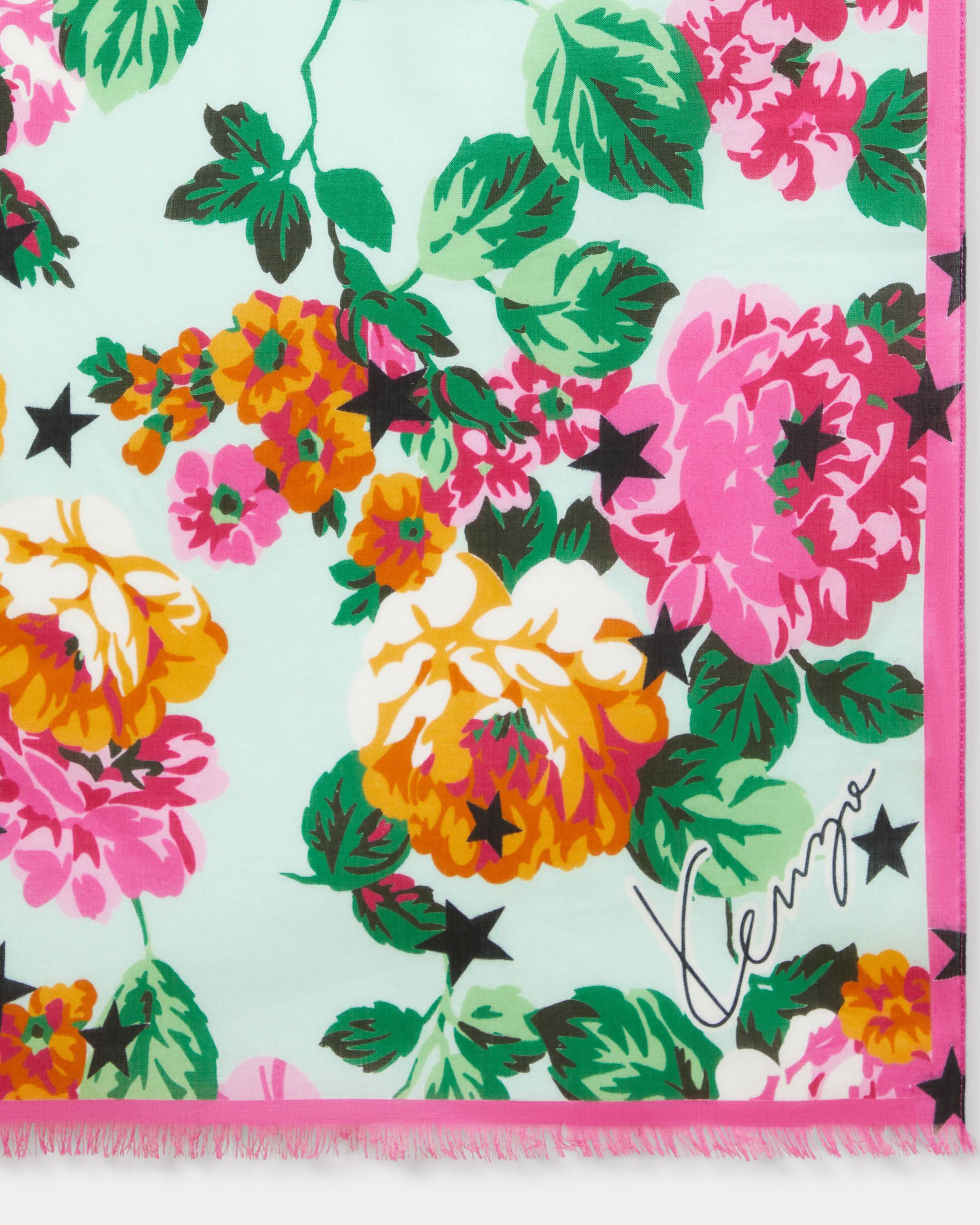 Estola ligera de algod&oacute;n 'KENZO Floral'