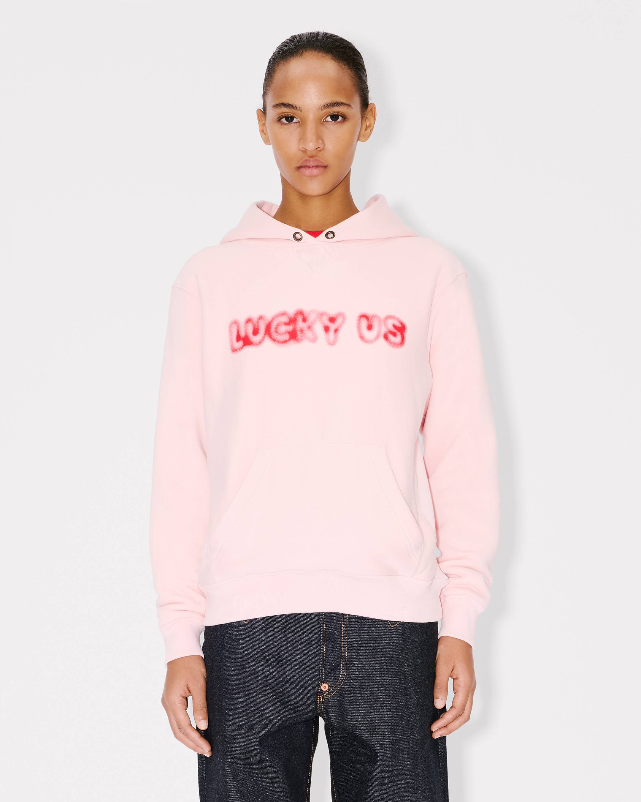 Sweatshirt &agrave; capuche 'KENZO Words' en coton