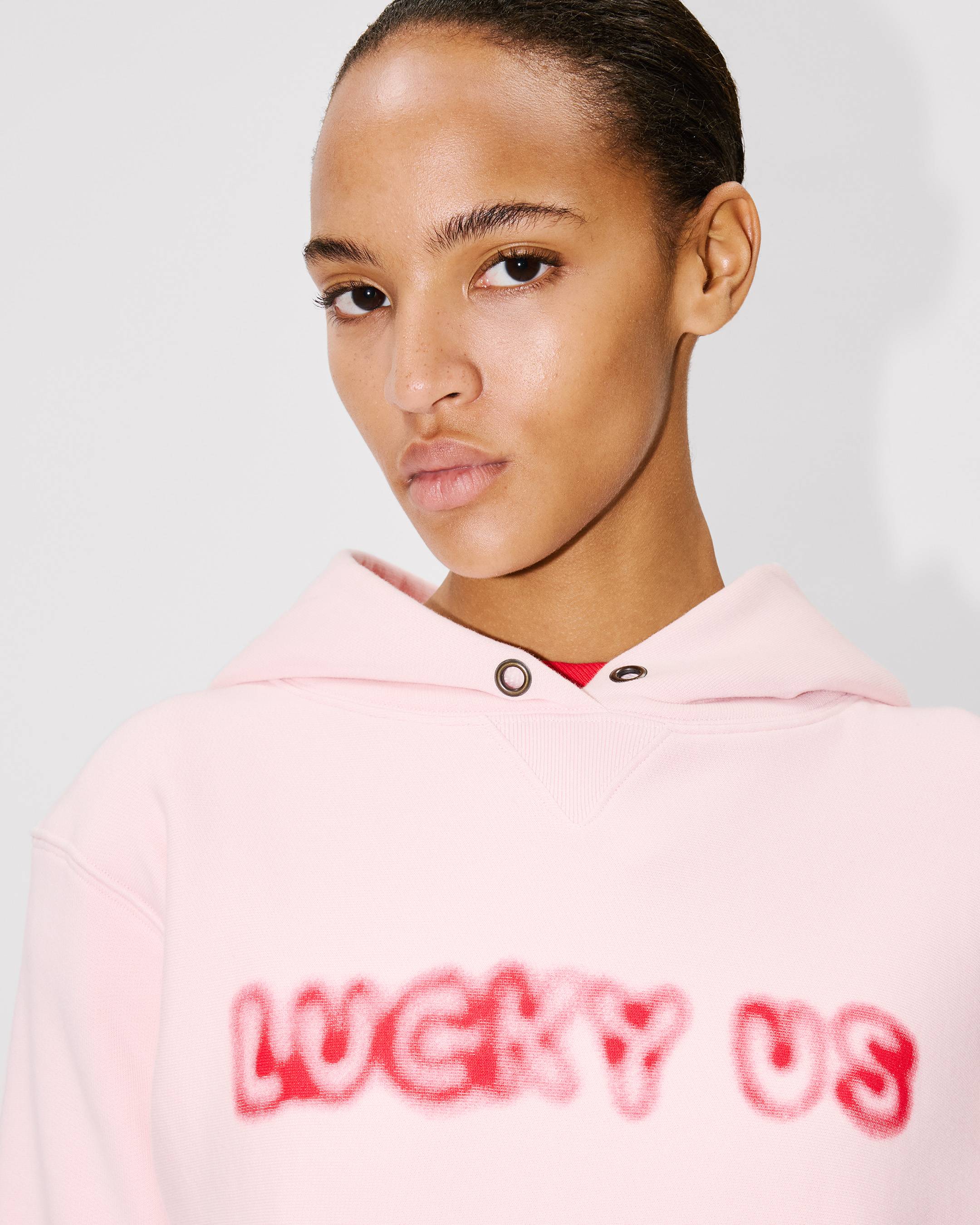 Sweatshirt &agrave; capuche 'KENZO Words' en coton