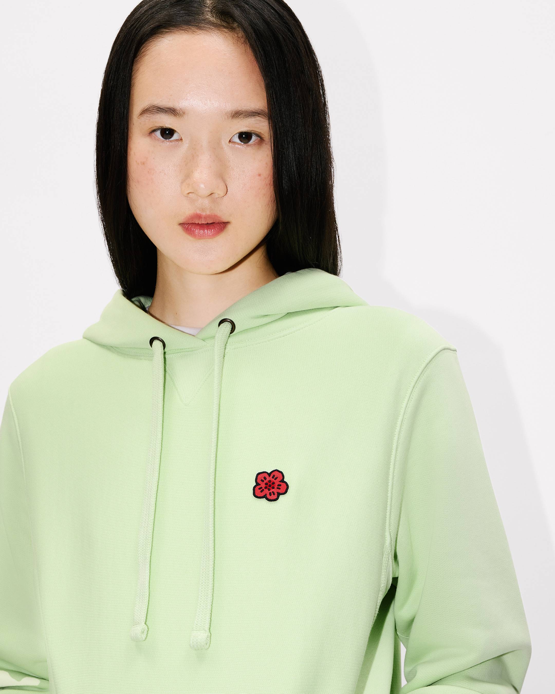 Sudadera con capucha de algodón 'Boke Flower'