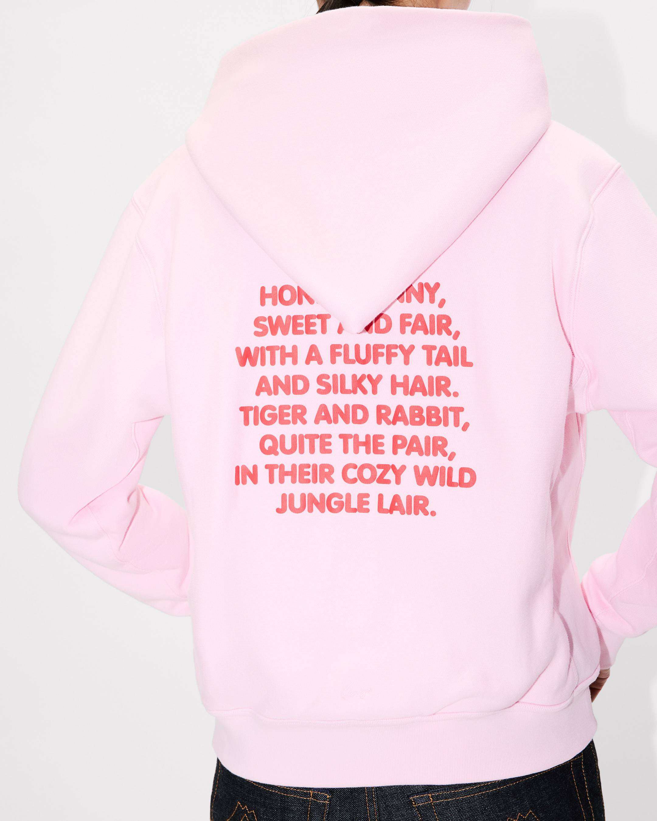 'KENZO Cartoon' zip up hoodie in cotton