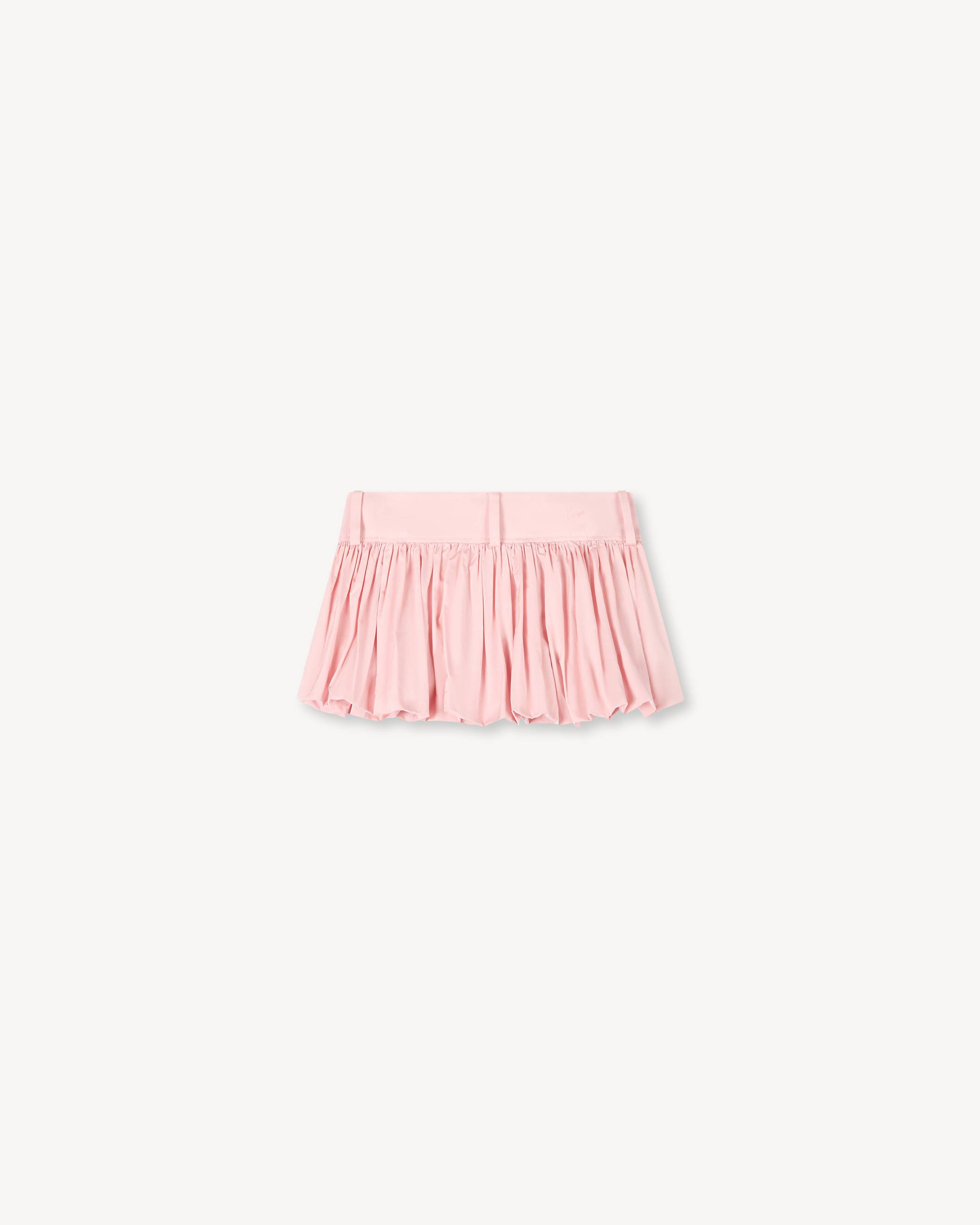 Balloon mini skirt in mixed silk | KENZO