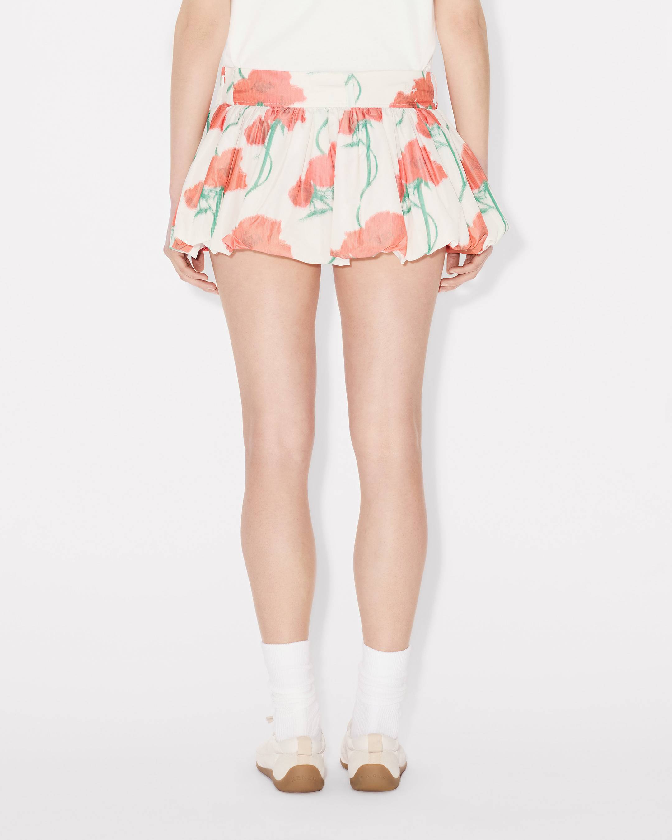 Ballon-Minirock aus Nylontaft