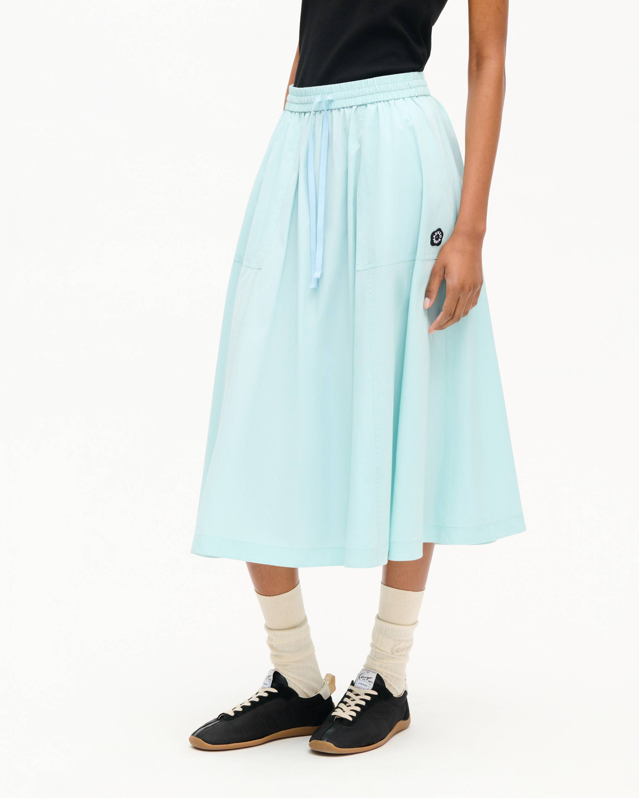 'Boke Flower 2.0' midi skirt