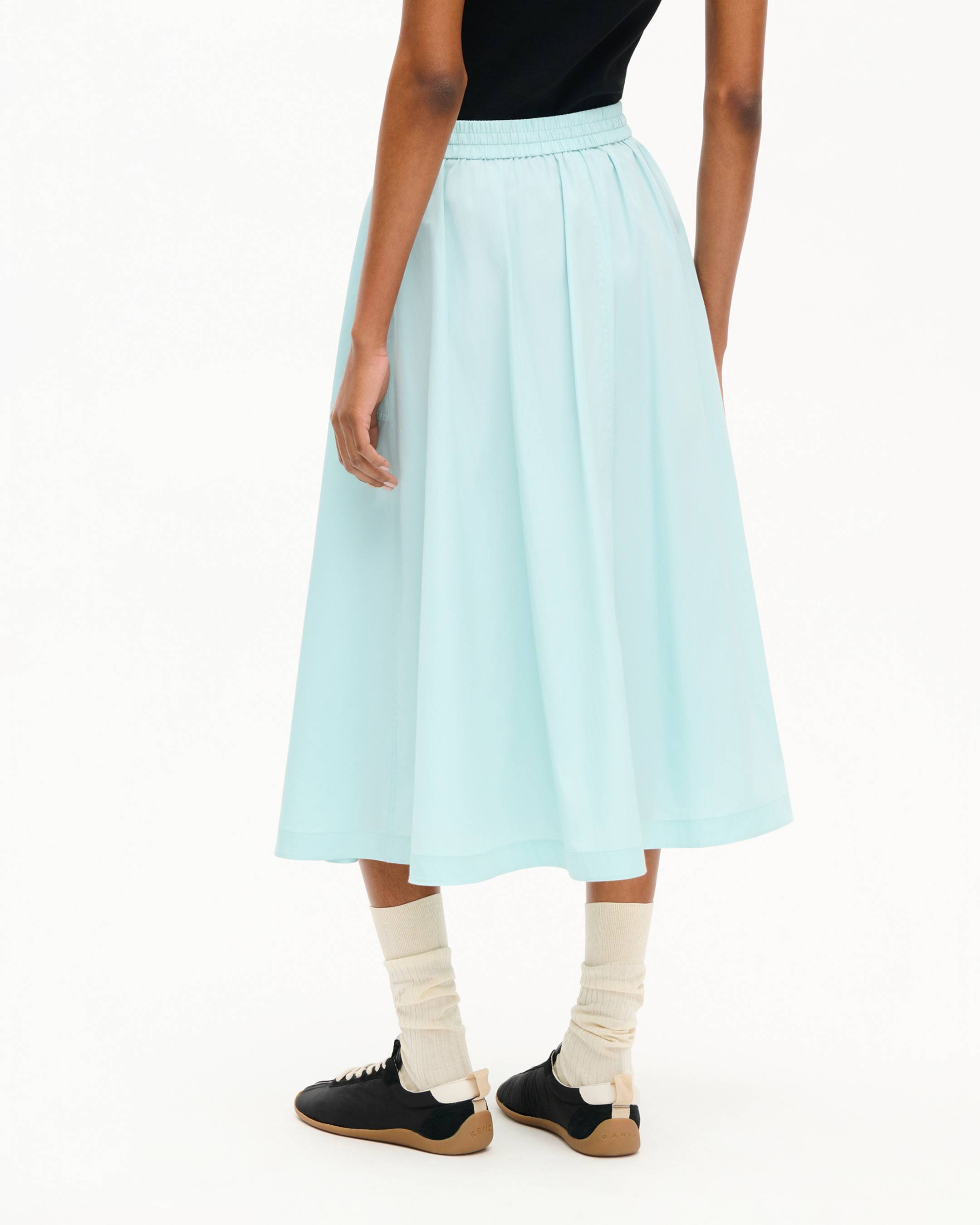 'Boke Flower 2.0' midi skirt